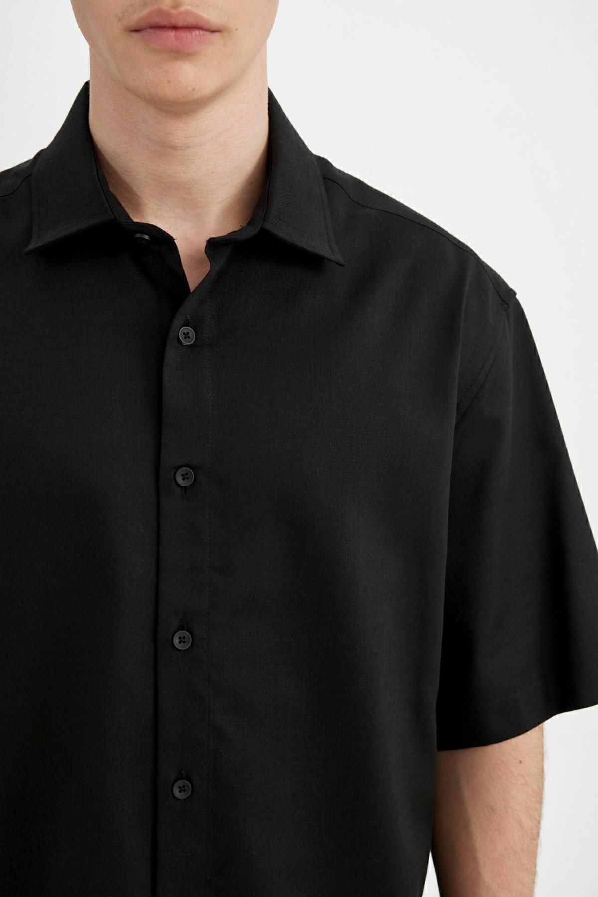 پیراهن مردانه دفاکتو | C4316AX24SM Defacto - Image 5