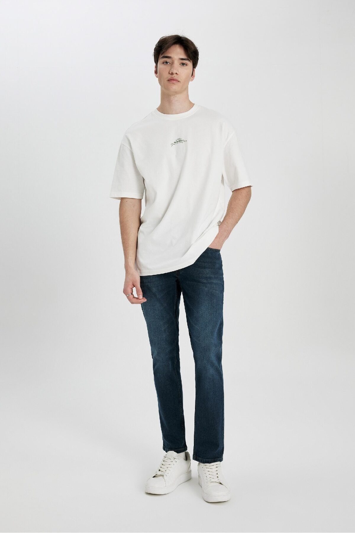 جین مردانه دفاکتو | B4860AX23WN Defacto - Image 3