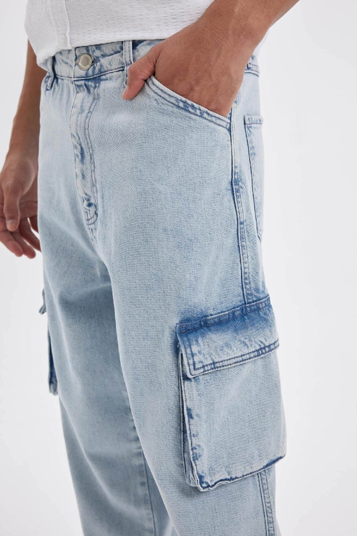 جین مردانه دفاکتو | C7376AX24AU Defacto - Image 6