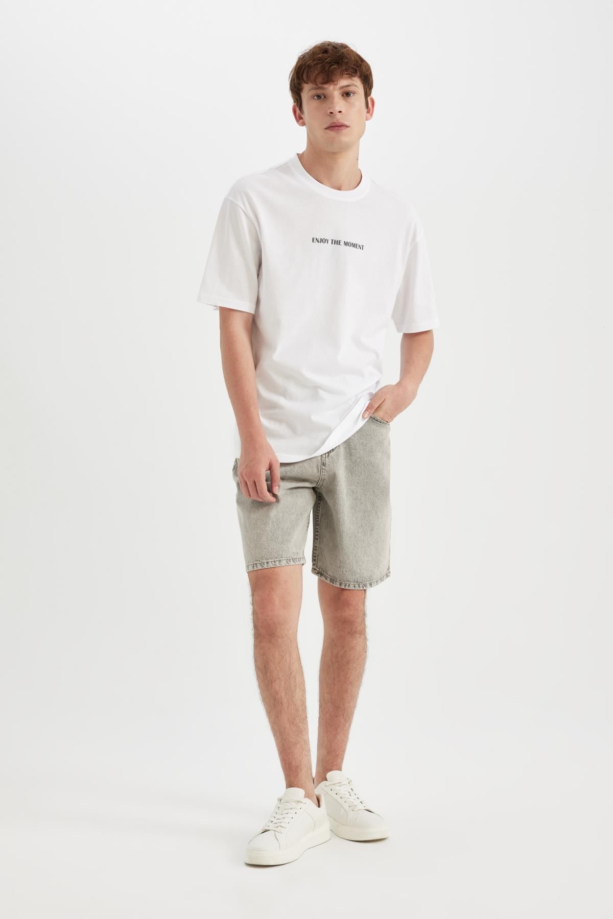 شلوارک مردانه دفاکتو | D3879AX24SM Defacto - Image 3