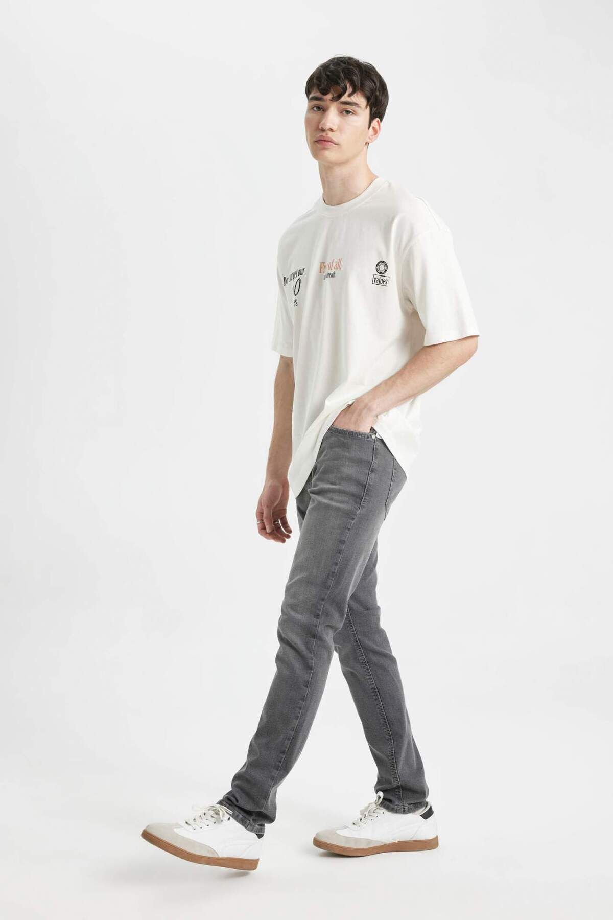 جین مردانه دفاکتو | A6946AX23AU Defacto - Image 3