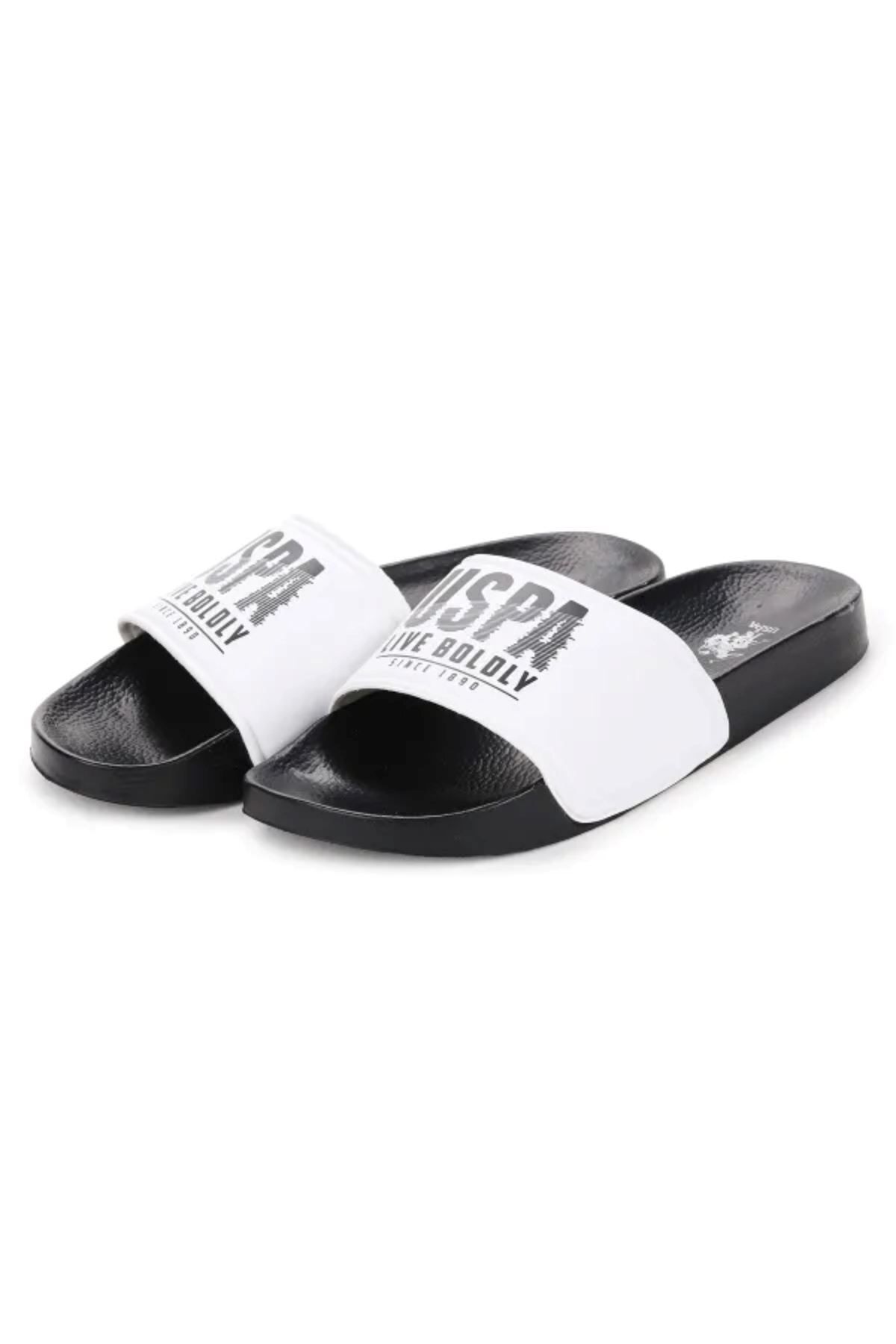 U.S. Polo Assn.-101685200 Gusty 4fx Men's Slippers A101685200 White 4