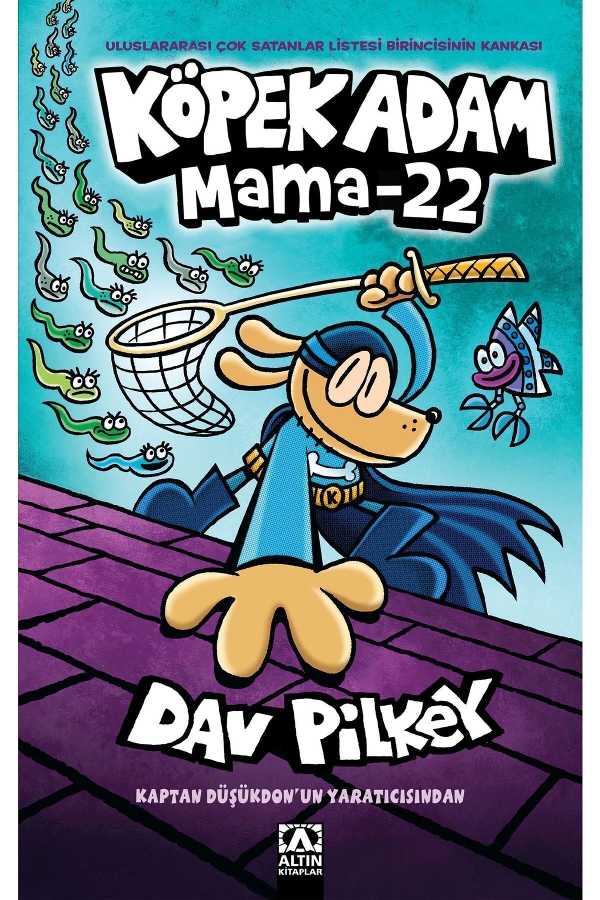 Altın Kitaplar Köpek Adam-8 / Mama 22 | Dav Pilkey
