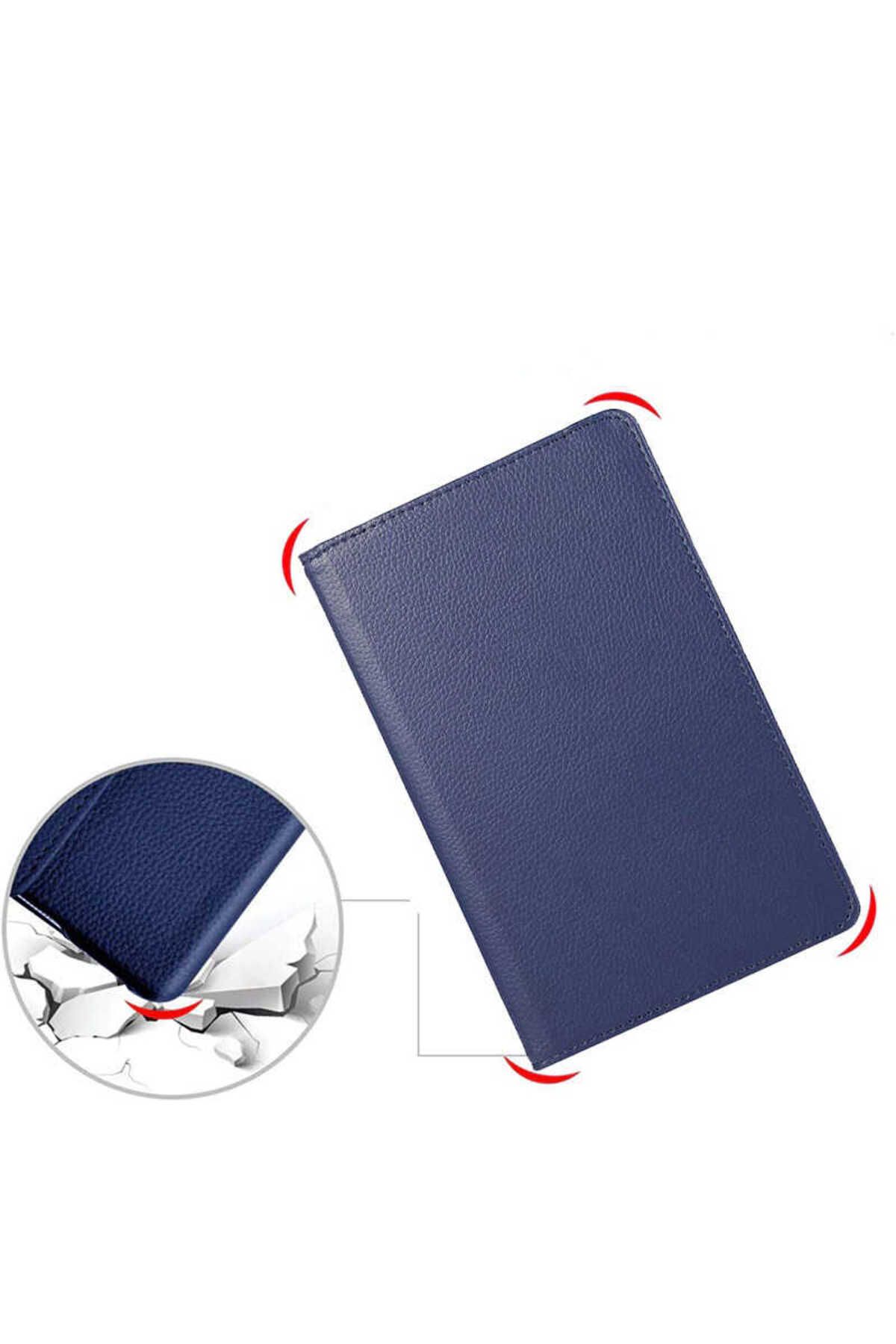 Young Tech-Samsung Galaxy Tab S7 Plus T970 - 360 Degree Rotating Synthetic Leather Case with Stand 7