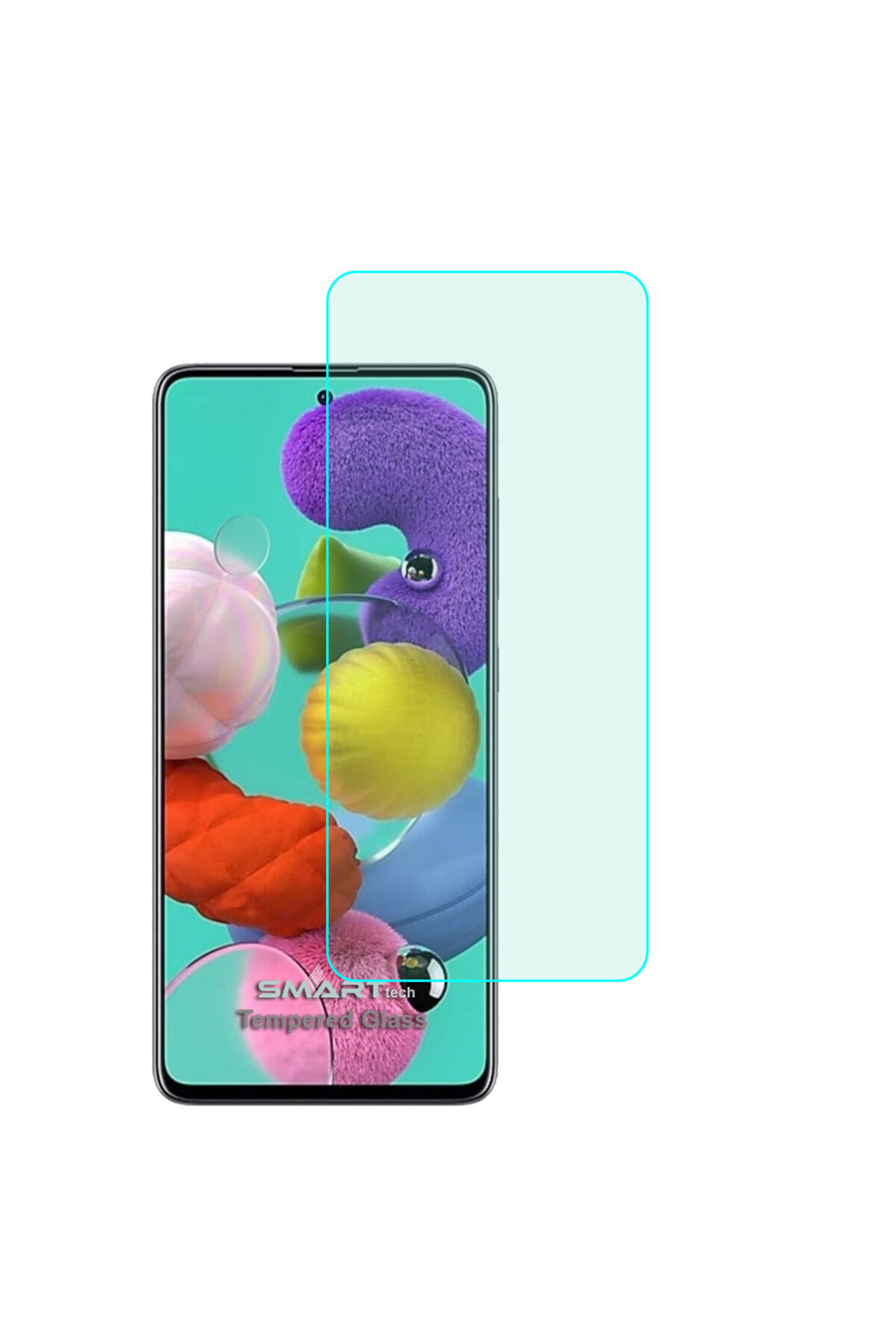 Oppo Reno 4 Lite Temperli Kırılmaz Cam Ekran Koruyucu 2