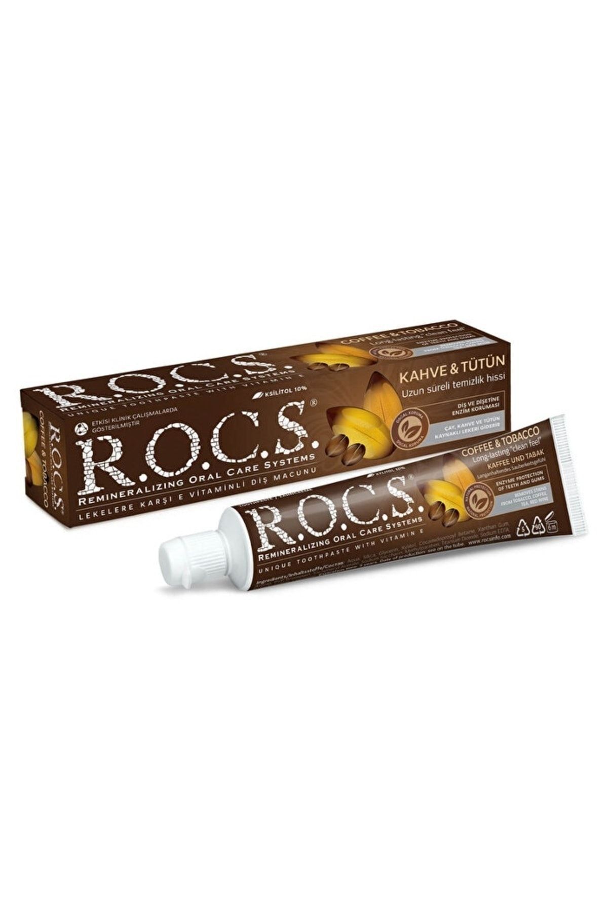 R.O.C.S. R.O.C.S. Kahve ve Tütün Lekelerine Karşı Diş Macunu 60ml
