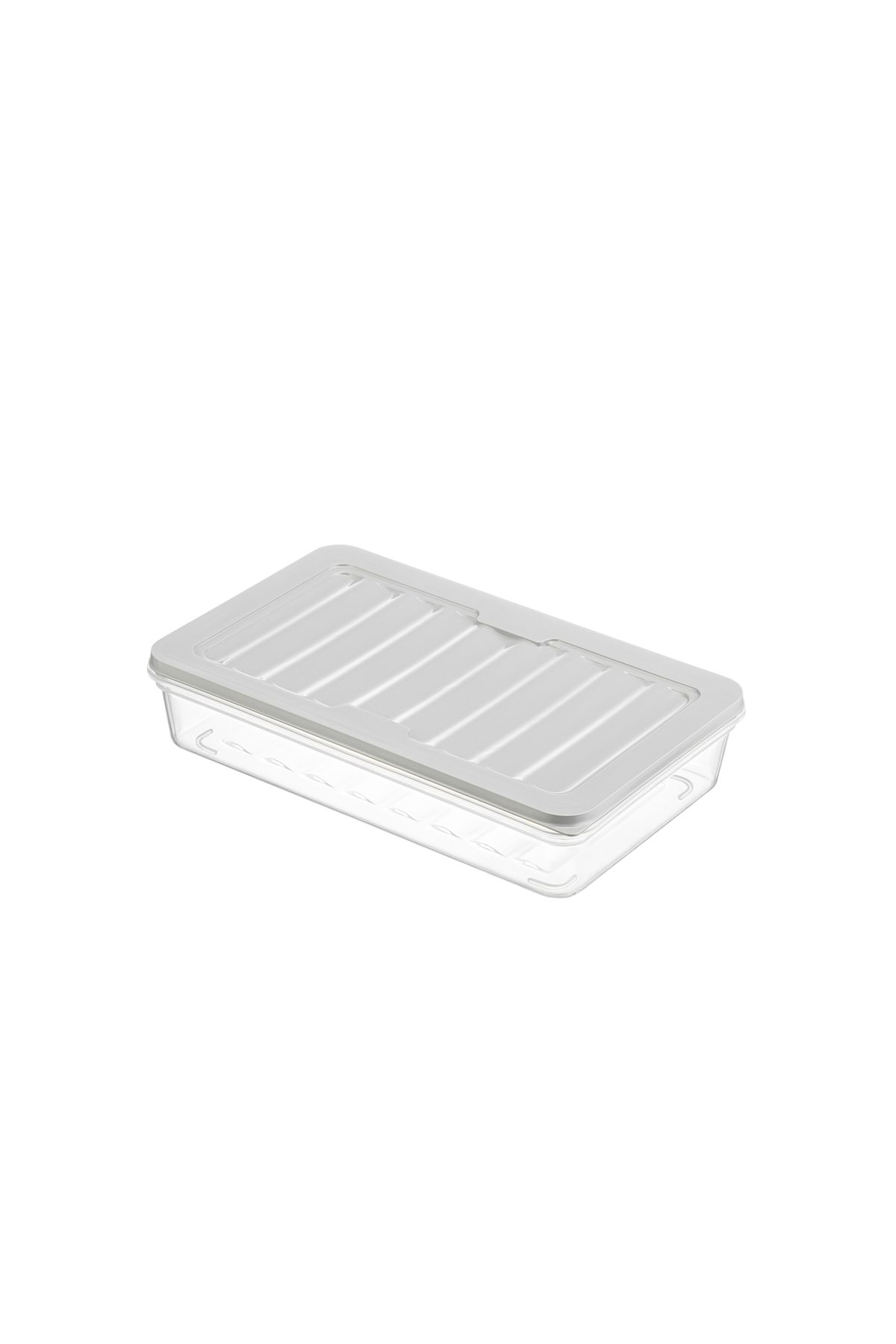 NY HOME-1200 ML Freshbox - Set of 2 Storage Container Suitable for Microwave and Diffraction GRAY 3