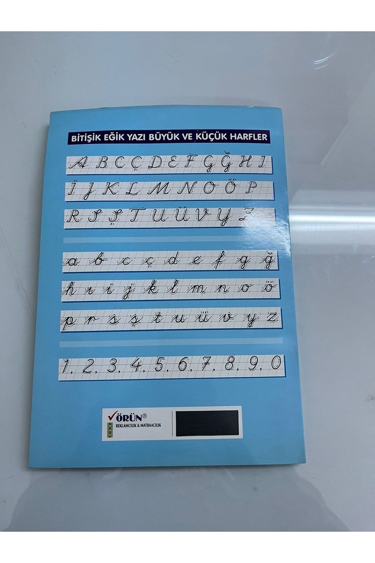 Örün Matbaa-Large Size 3 Pieces (BIO) Nice Writing Copybook with Guidance Line (BIO 21X30CM) 3
