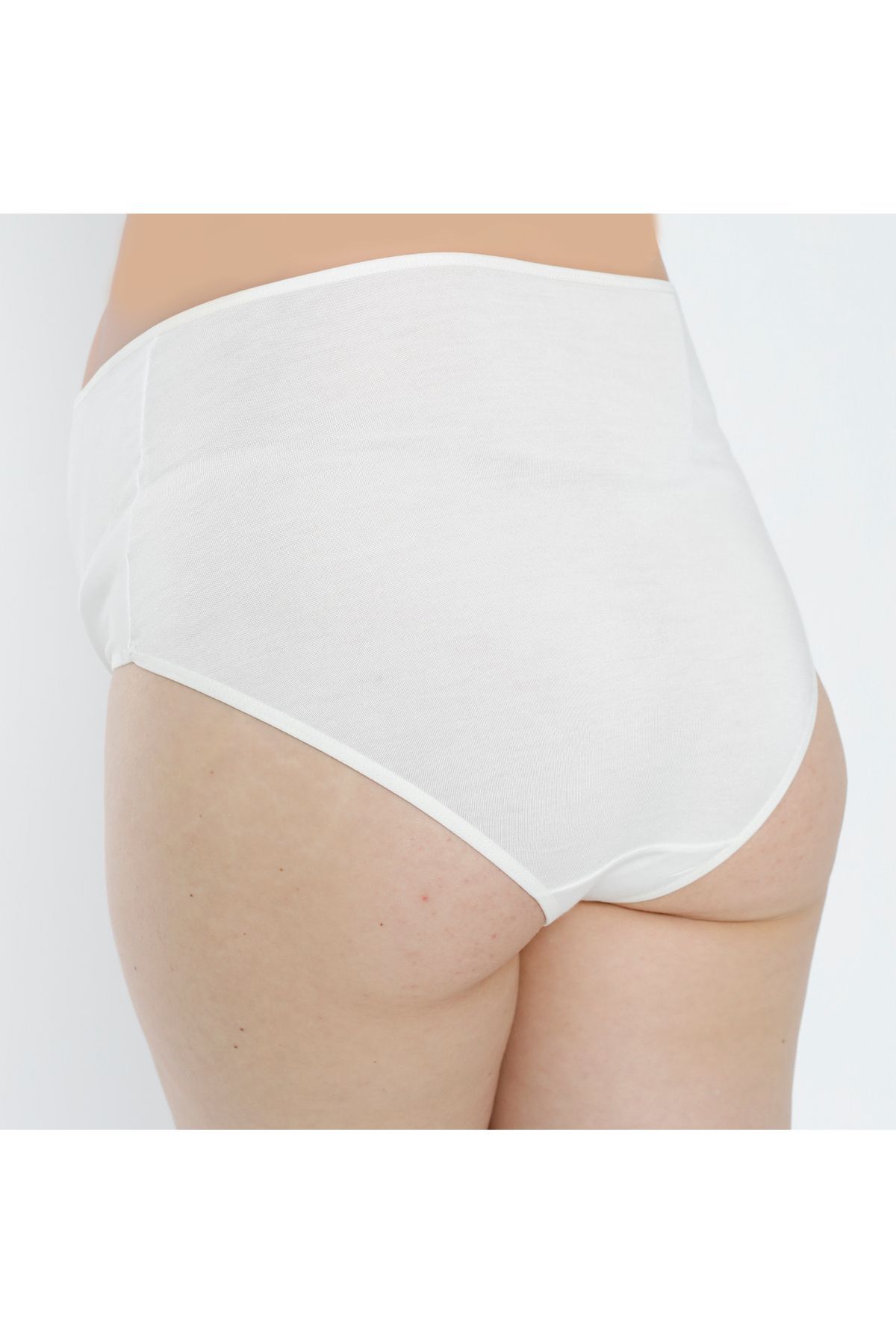 Miss Dünya Lissa 3'lü Paket Kadın Çok Renkli Pamuklu Likralı Süprem Hamile ve Lohusa Yüksek Bel Külot fotoğrafı 7 (önizleme)