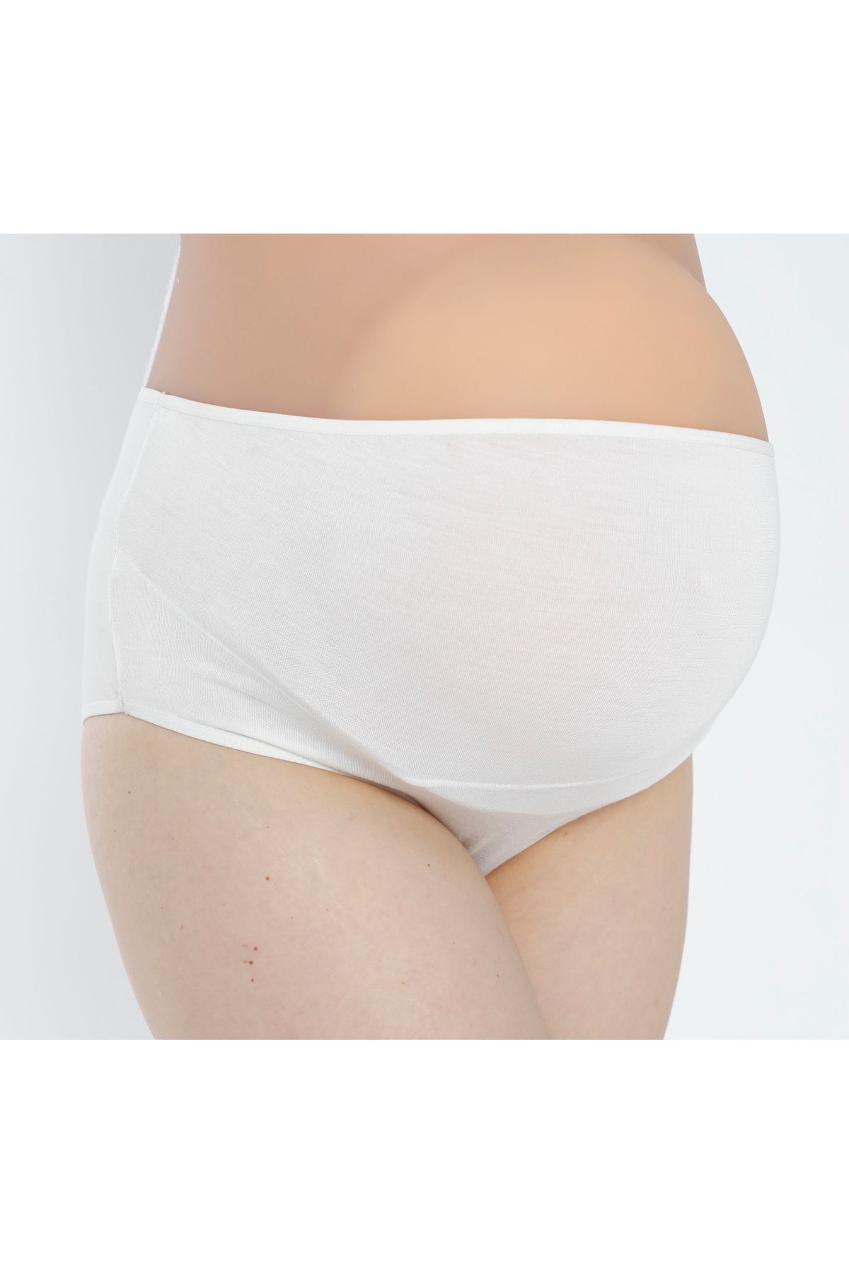 Miss Dünya Lissa 3'lü Paket Kadın Çok Renkli Pamuklu Likralı Süprem Hamile ve Lohusa Yüksek Bel Külot fotoğrafı 4 (önizleme)