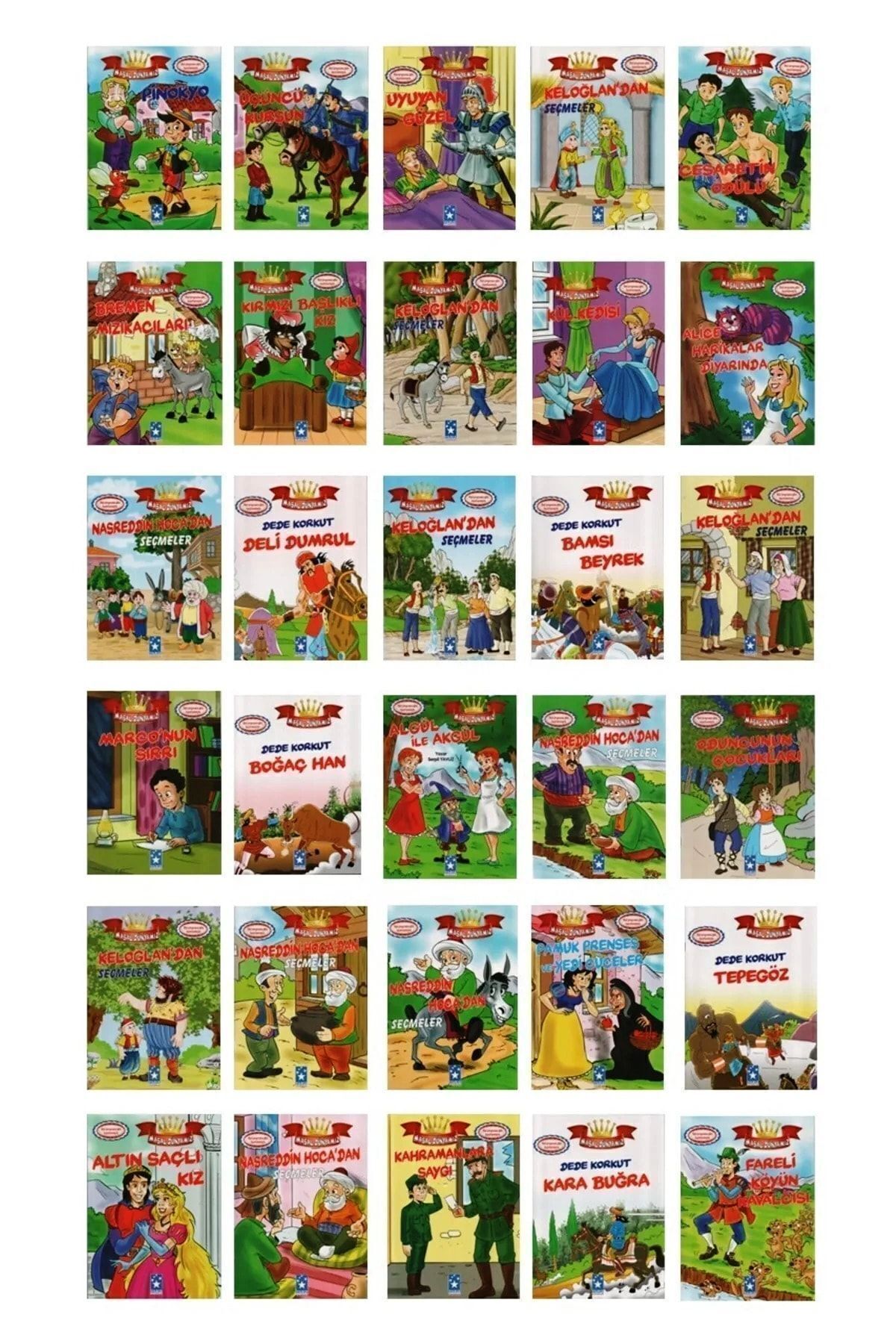 Yıldız Yayıncılık Anasınıfı Ve 1.inci Sınıflar Için Masal Öykü Ve Hikaye Kitapları 30 Kitap Set Dünya Kitabı Hediye. fotoğrafı 2 (önizleme)
