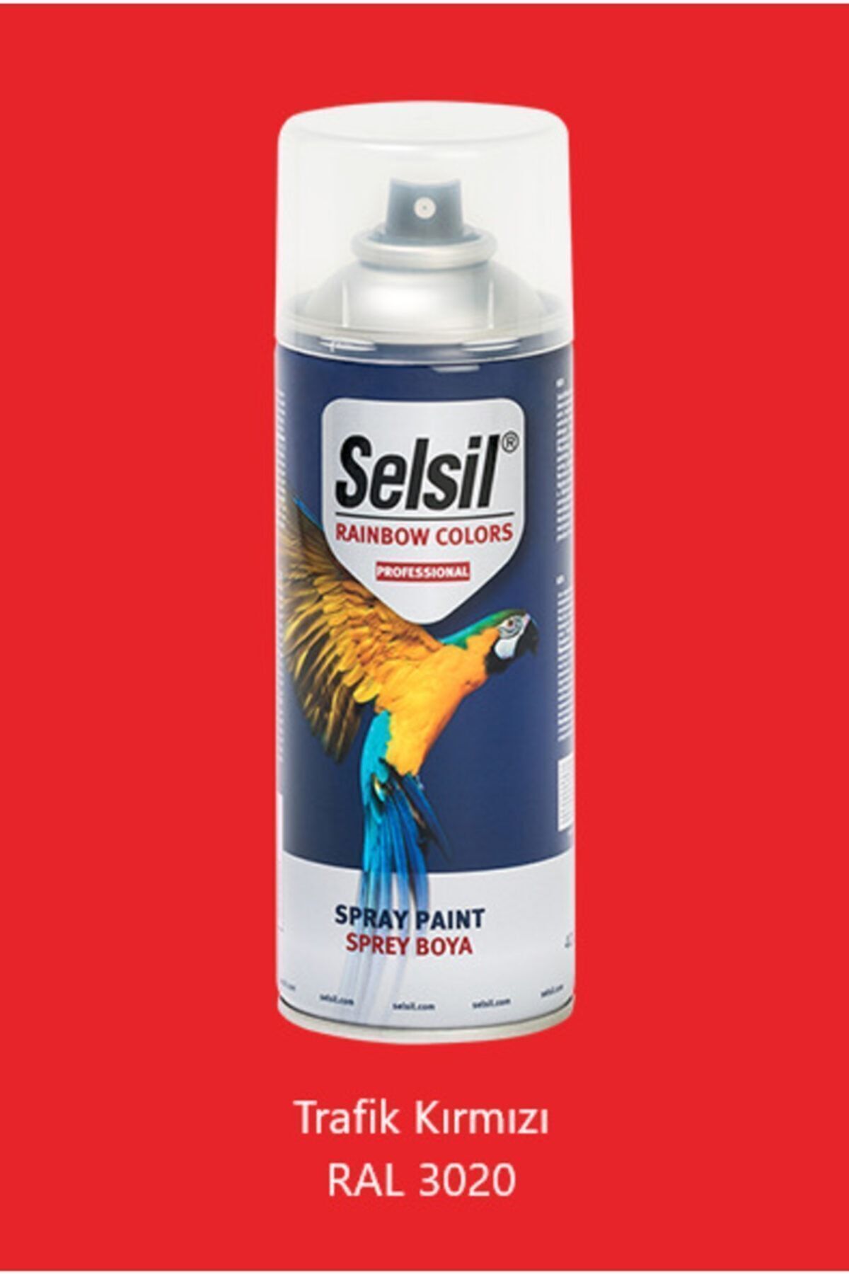 Selsil Sprey Boya Trafik Kırmızısı 400 Ml