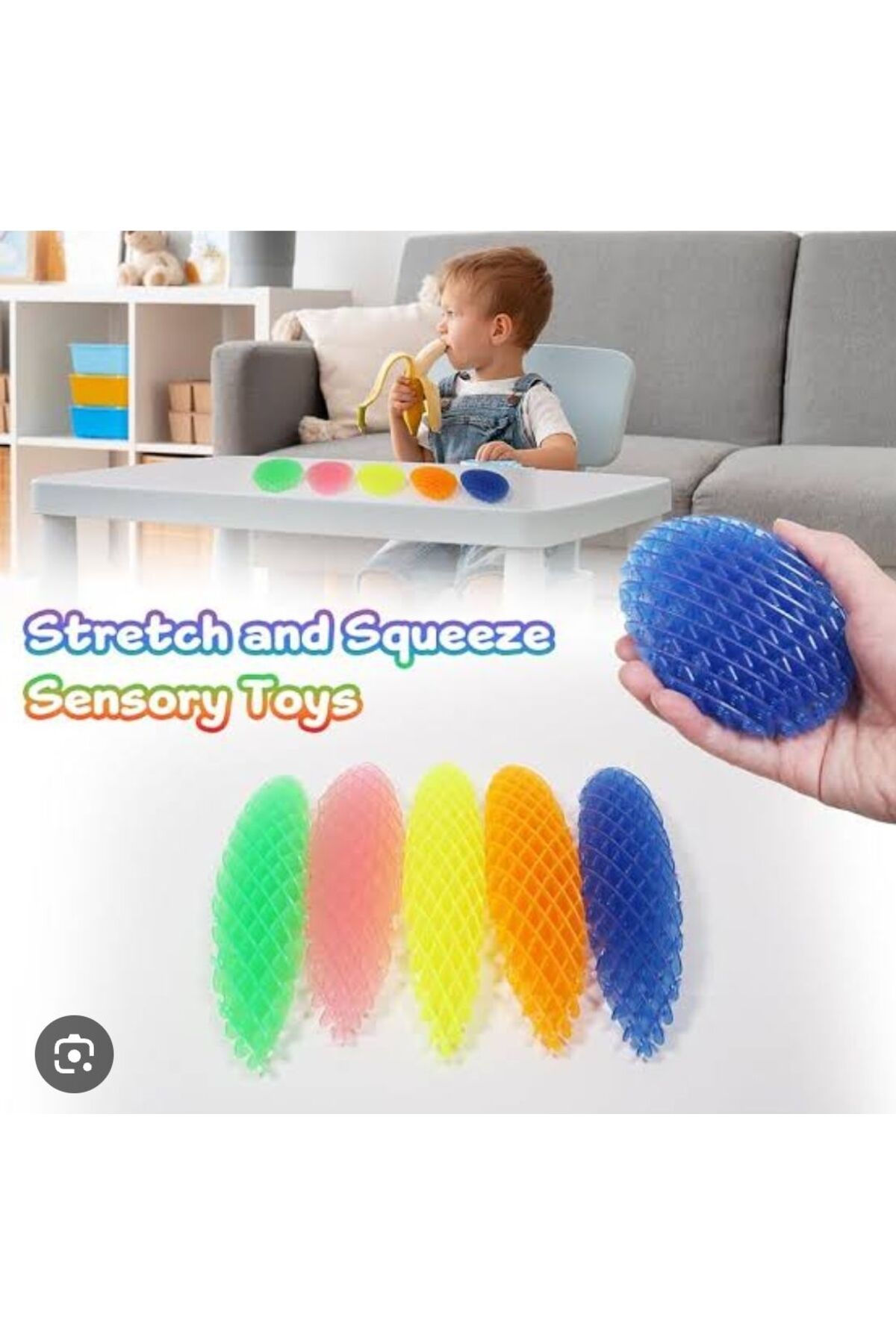 ümit toys-Green Worm Fidget Morf - Stress Relief Worm Spring, Shrink and Grow Design, 1 Piece 6