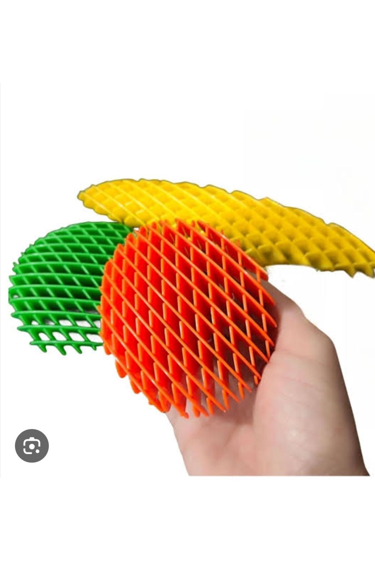 ümit toys-Green Worm Fidget Morf - Stress Relief Worm Spring, Shrink and Grow Design, 1 Piece 5