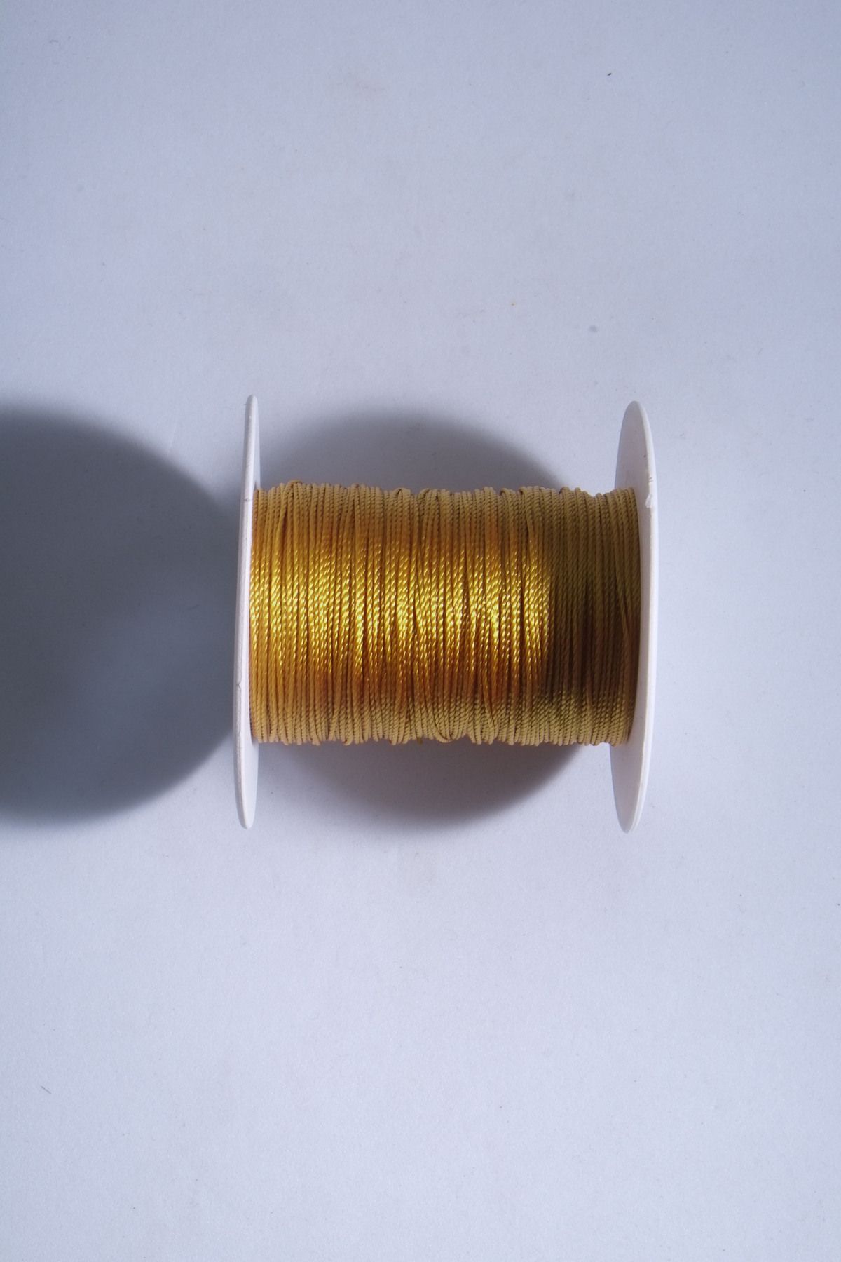 0.5 Mm 100 Metre Tesbih İpi Koyu Altın Sarı