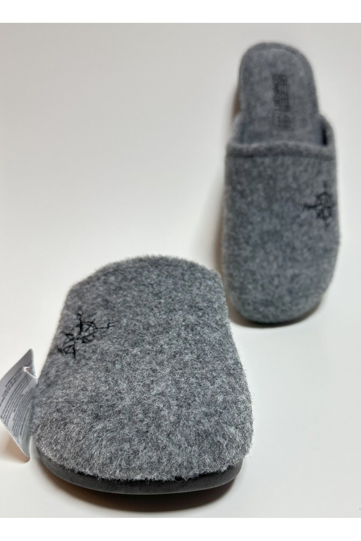 GEZER-MEN'S FELT COMFORTABLE LIGHT HOME AND MISFIR SLIPPERS 5