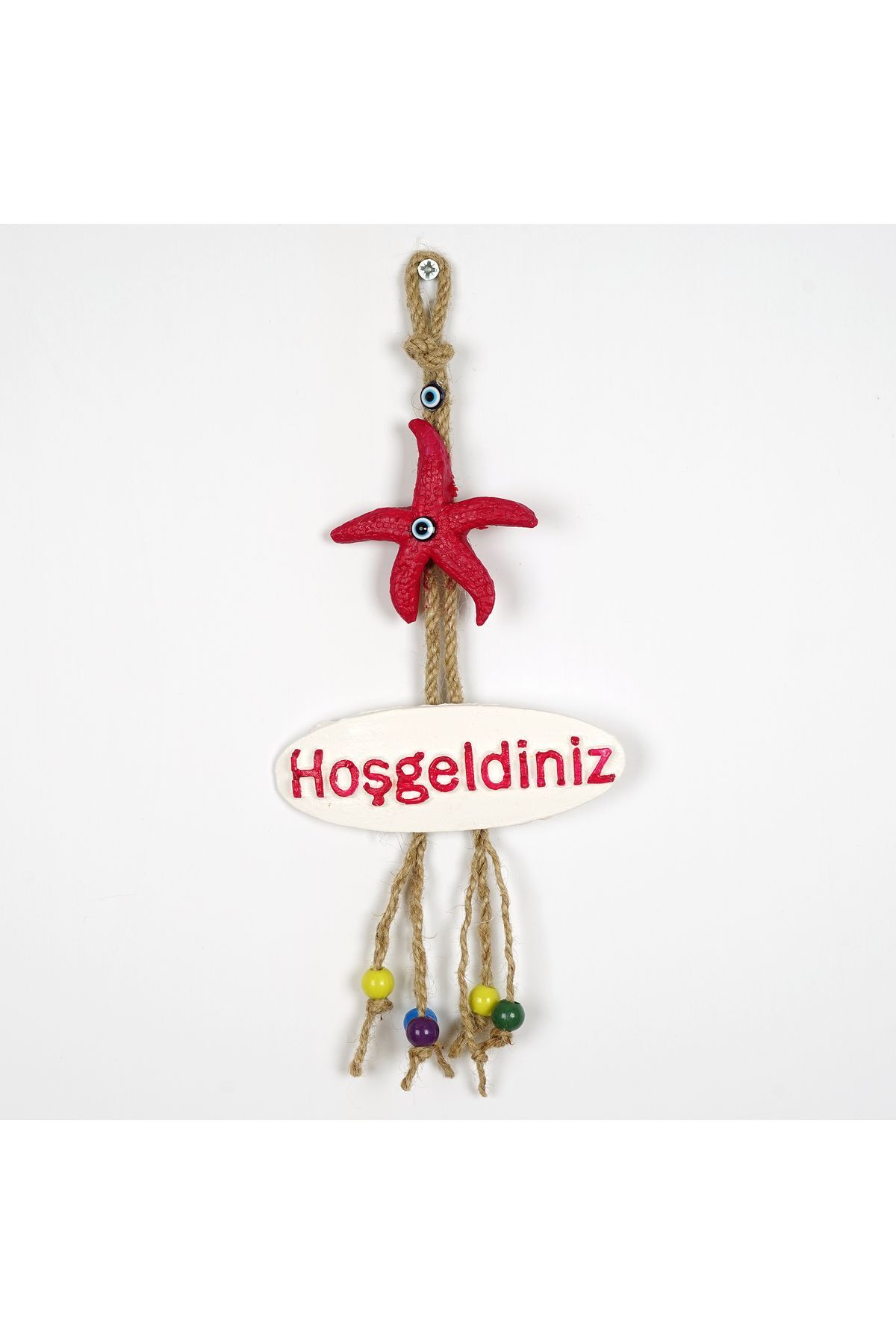 Decorative Colored Star Welcome Garden Balcony Wall Ornament