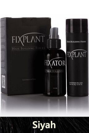 FIXPLANT Saç Dolgunlaştırıcı Set Topik 28 Gr. + Sprey | Seyrek Saçlar için Sa...