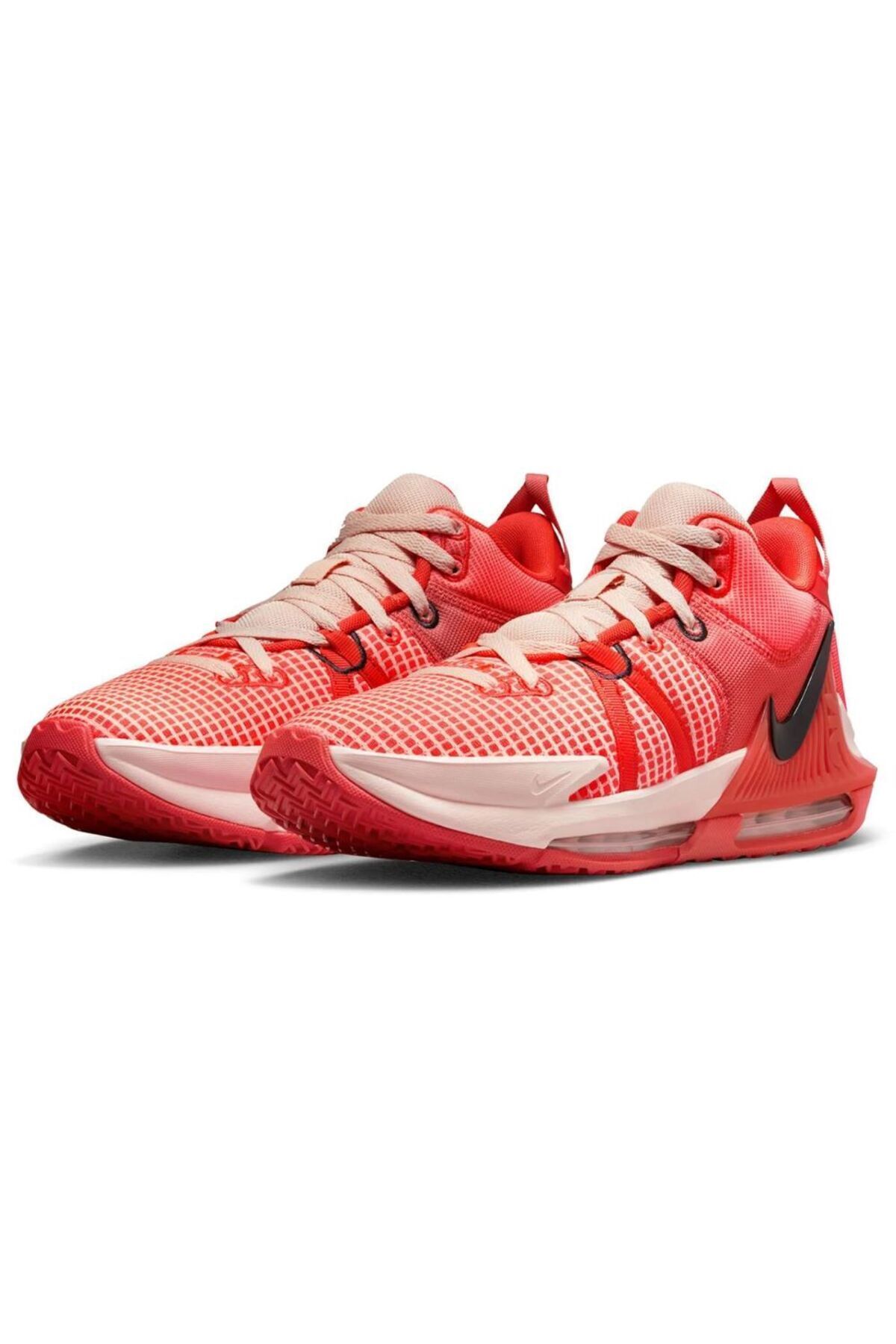Nike Basketball Shoes Red Flat Trendyol