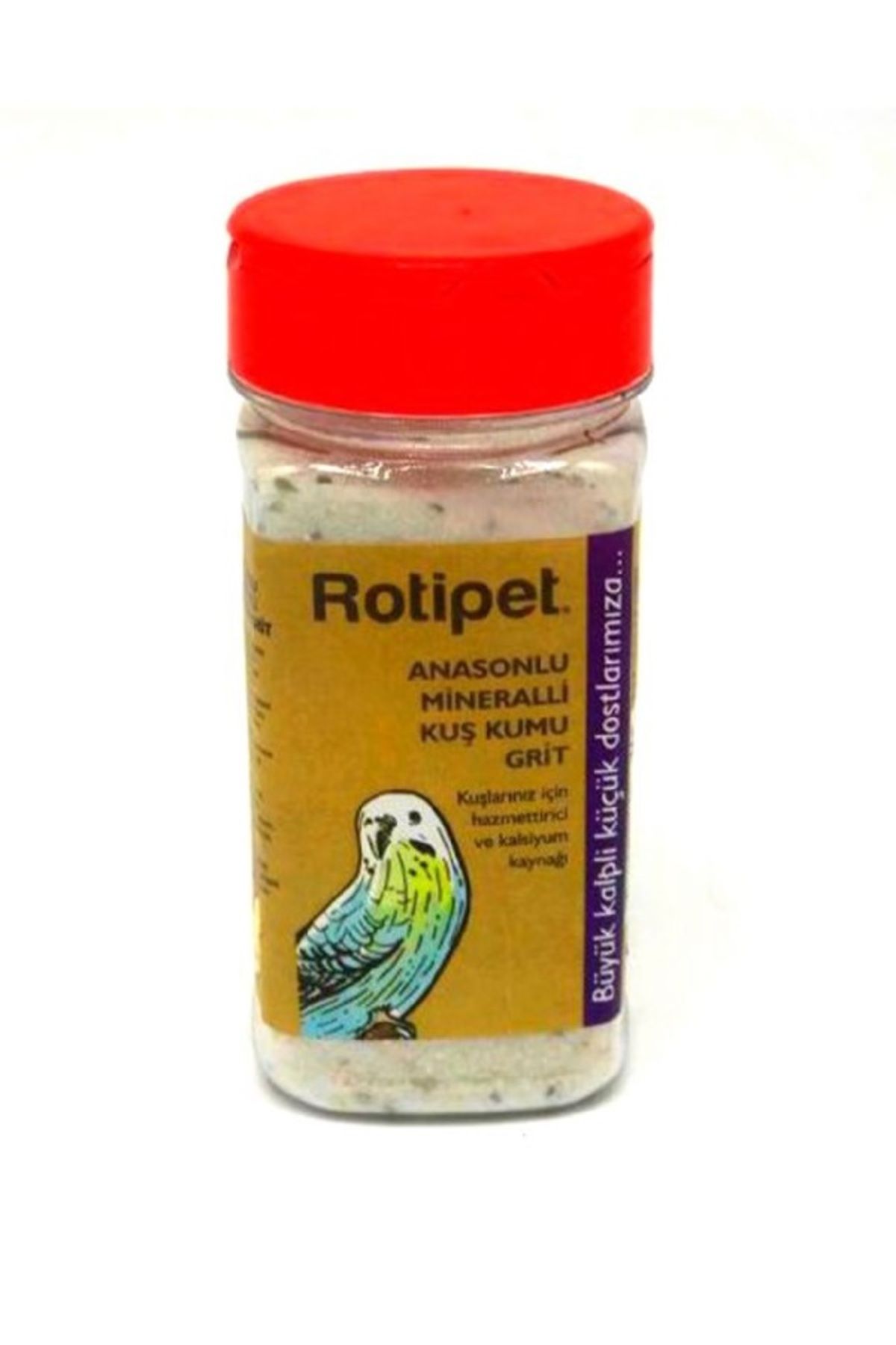 rotipett ROTİPET ANASONLU MİNERALLİ KUŞ KUMU GRİT 300GR
