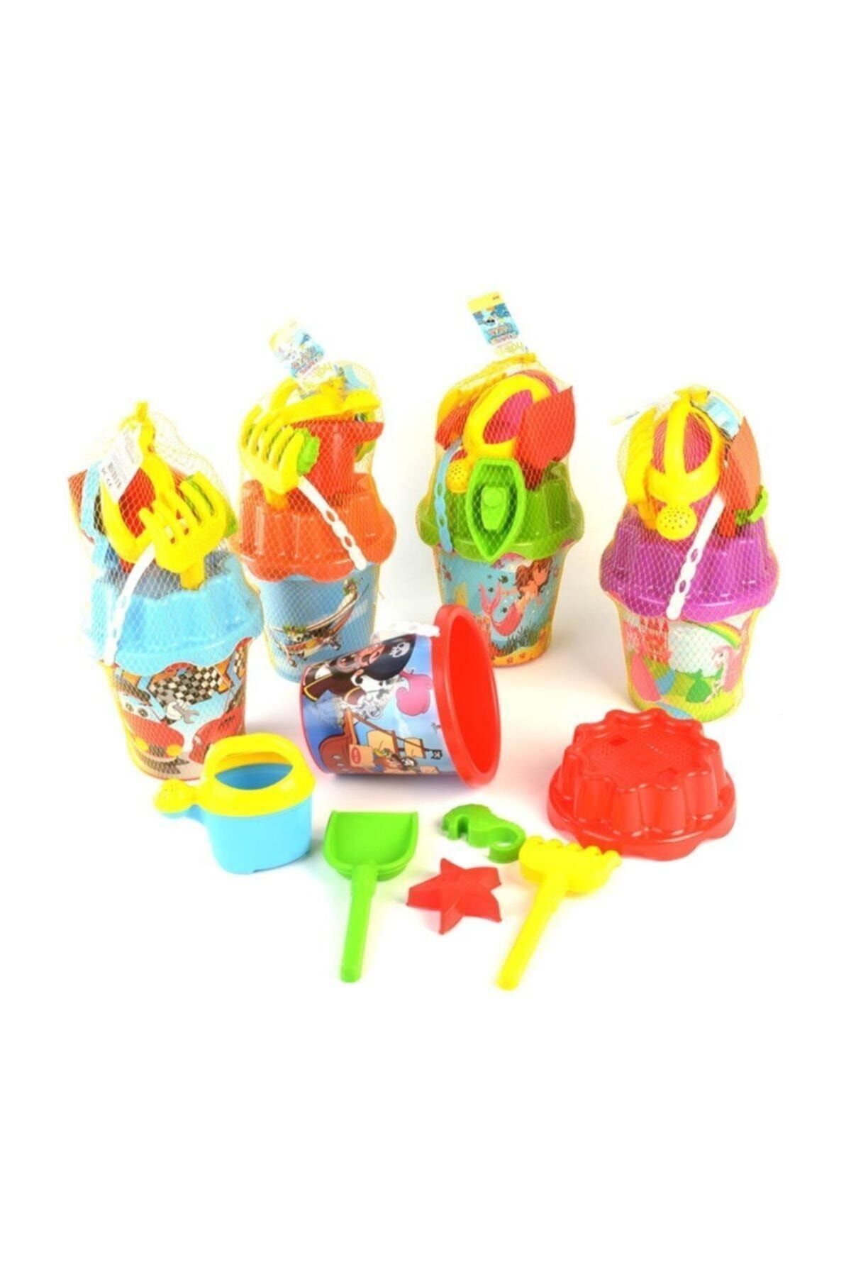 Birlik Oyuncak-Bucket Set Full with Large Picture in Net 1