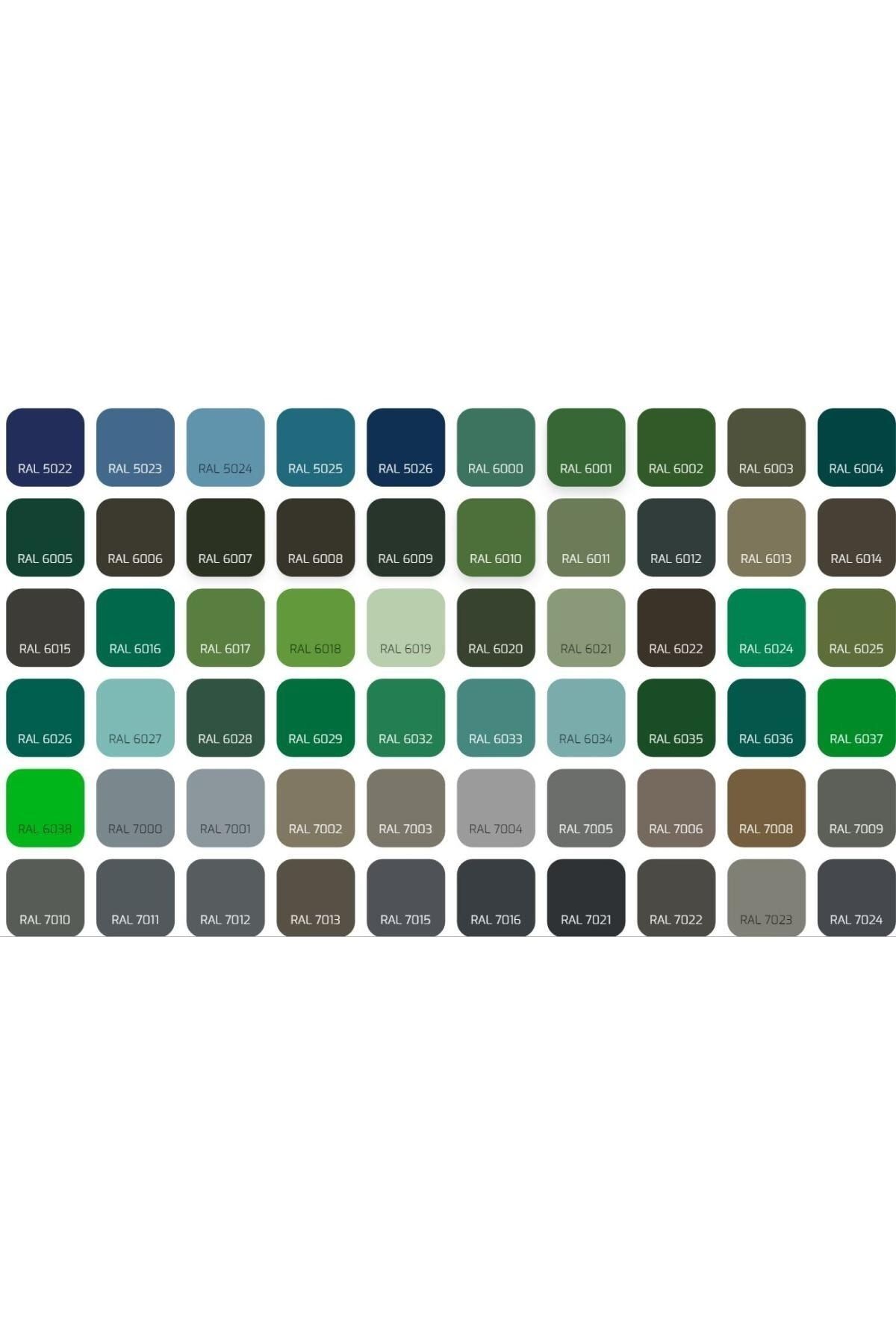 Colorium K7 Ral Renkleri 400 Ml Özel Doldurulmuş Selülozik Mat Sprey ...