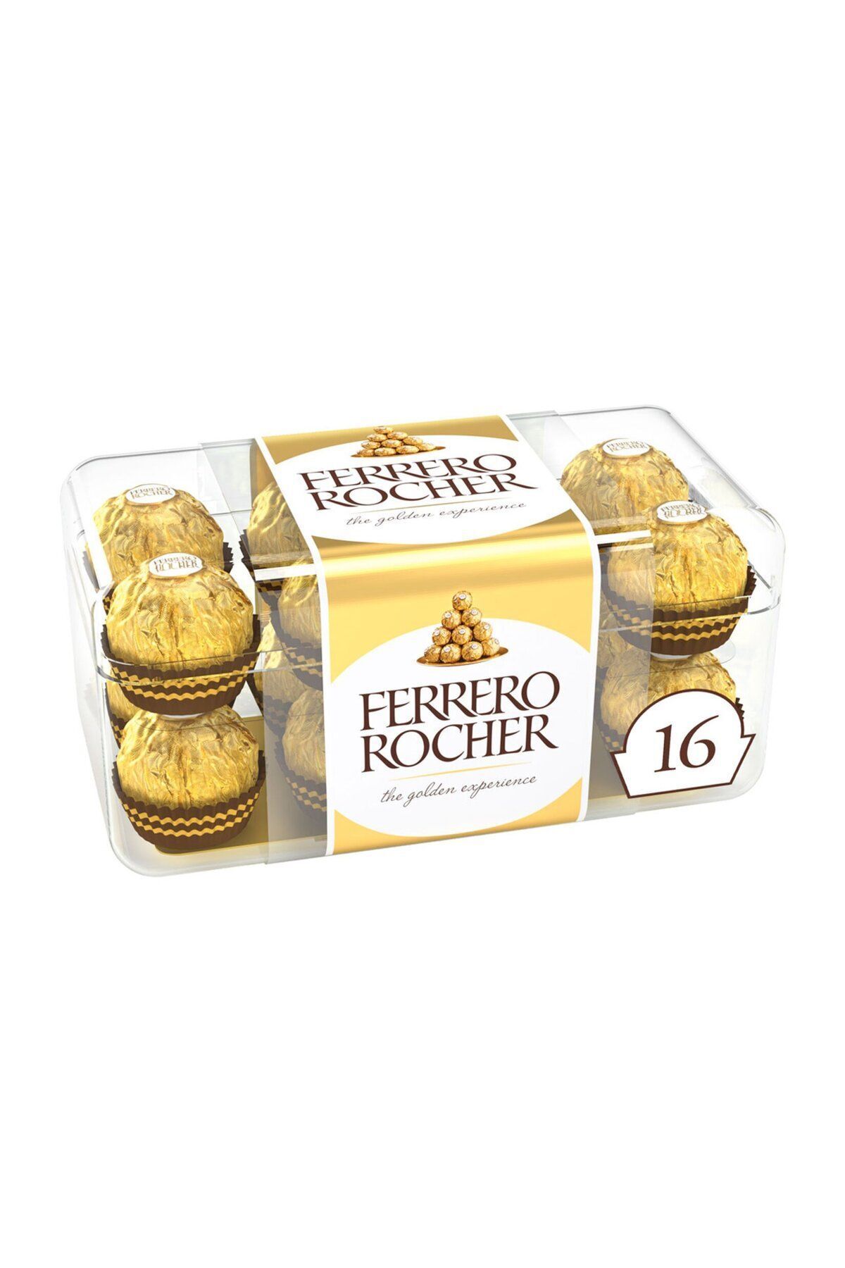 شکلات ترافل فندق T16 مدل Gold Rocher وزن 200 گرم