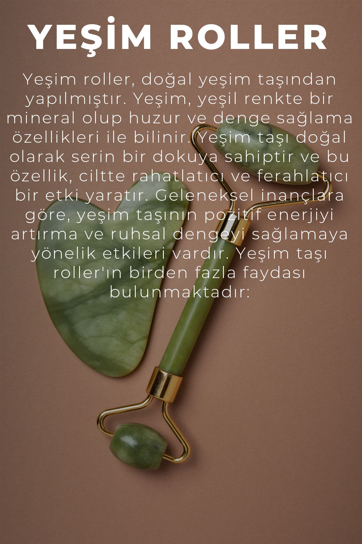 سنگ یشم غلتکی صورت جید Onka Farma OnkaFarma