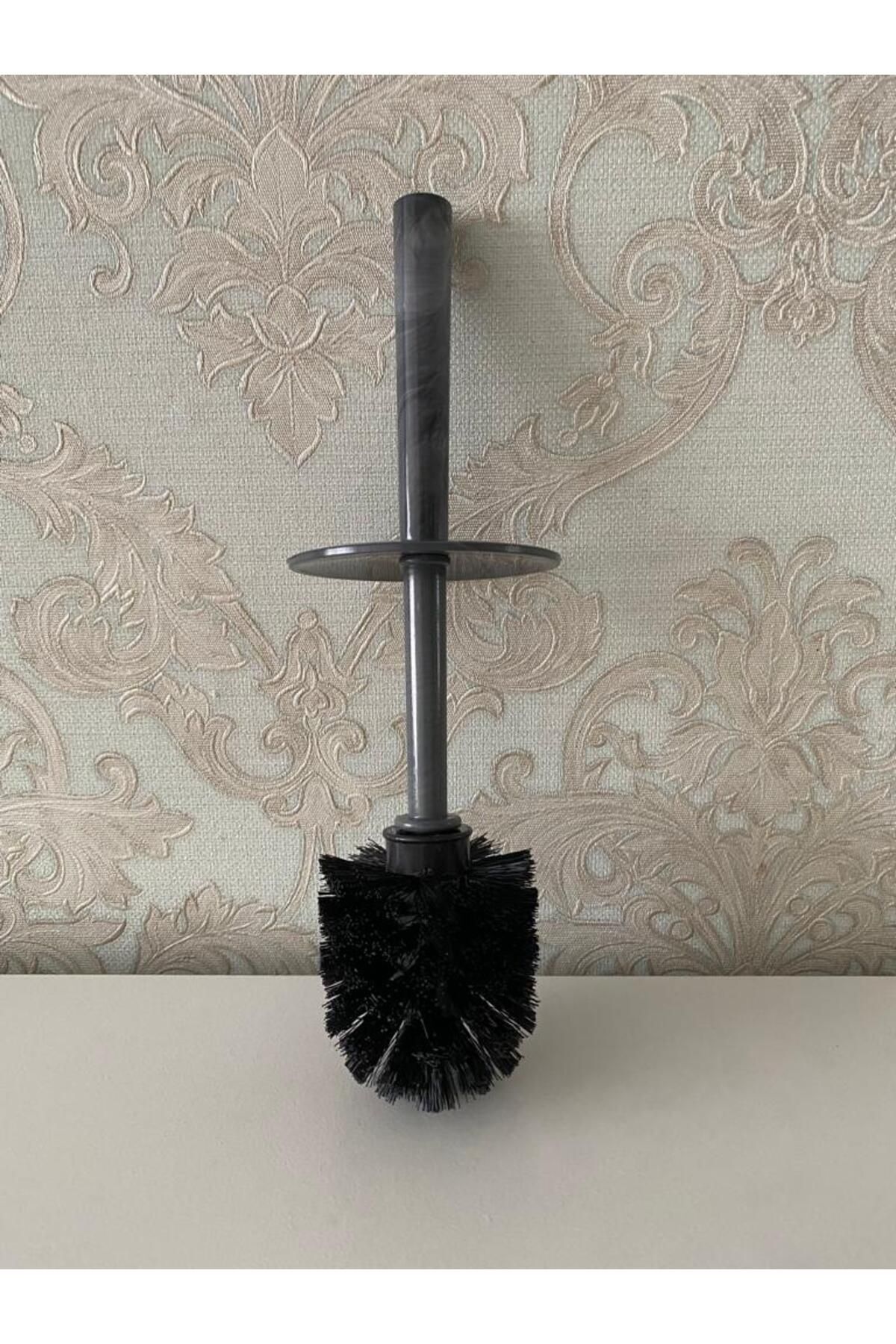 TrendBanyoMutfak Gri Tuvalet Fırçası Seti