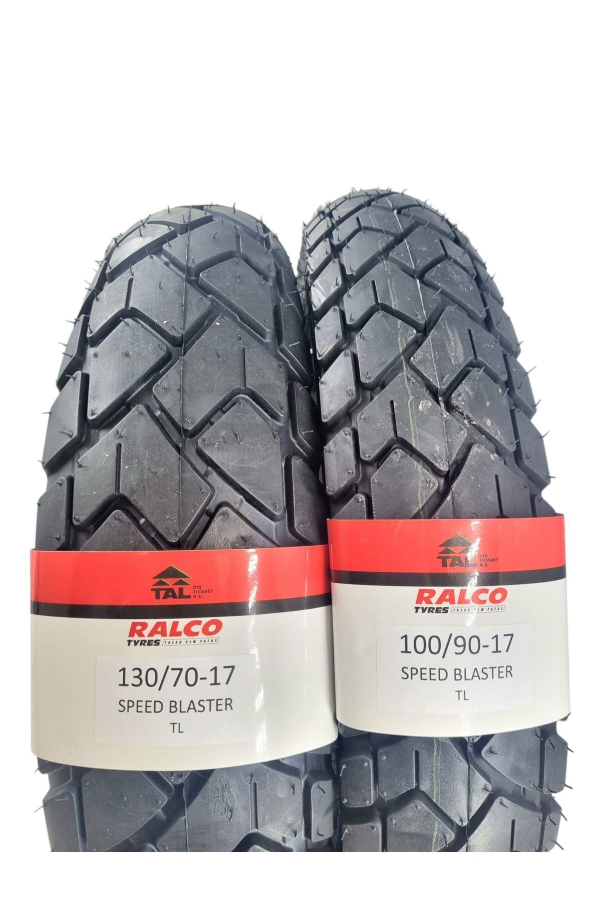 RALCO TYRES 130/70-17 VE 100/90-17 TAKIM TL (TUBELESS - DUBLEKS) MOTOSİKLET LASTİĞİ SPEEDBLASTERA11