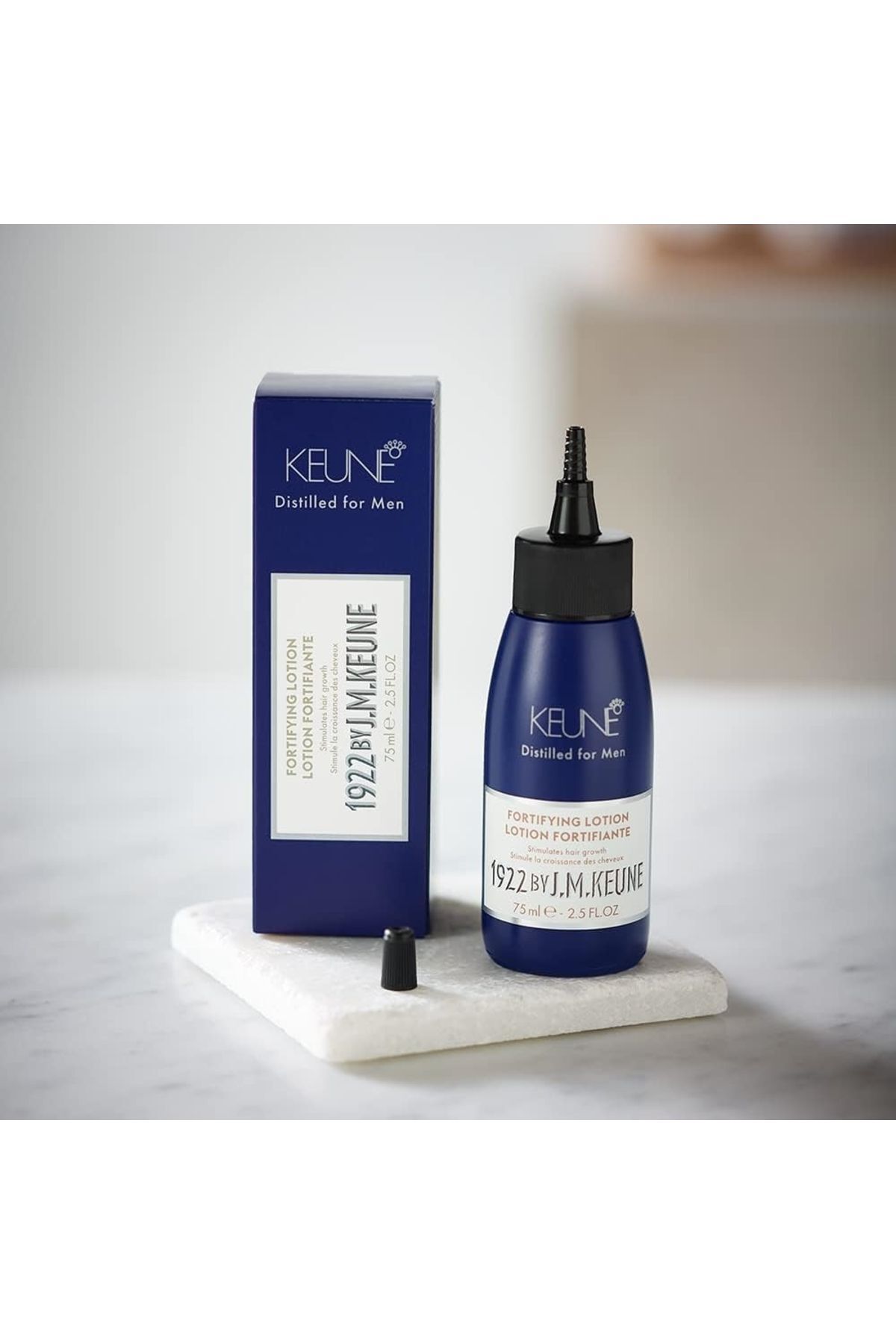 سرم و روغن مو مردانه ... KEUNE 1922 لوسیون ضد تقویت کننده برای 75ML ........ CYT544578454545445 Keune