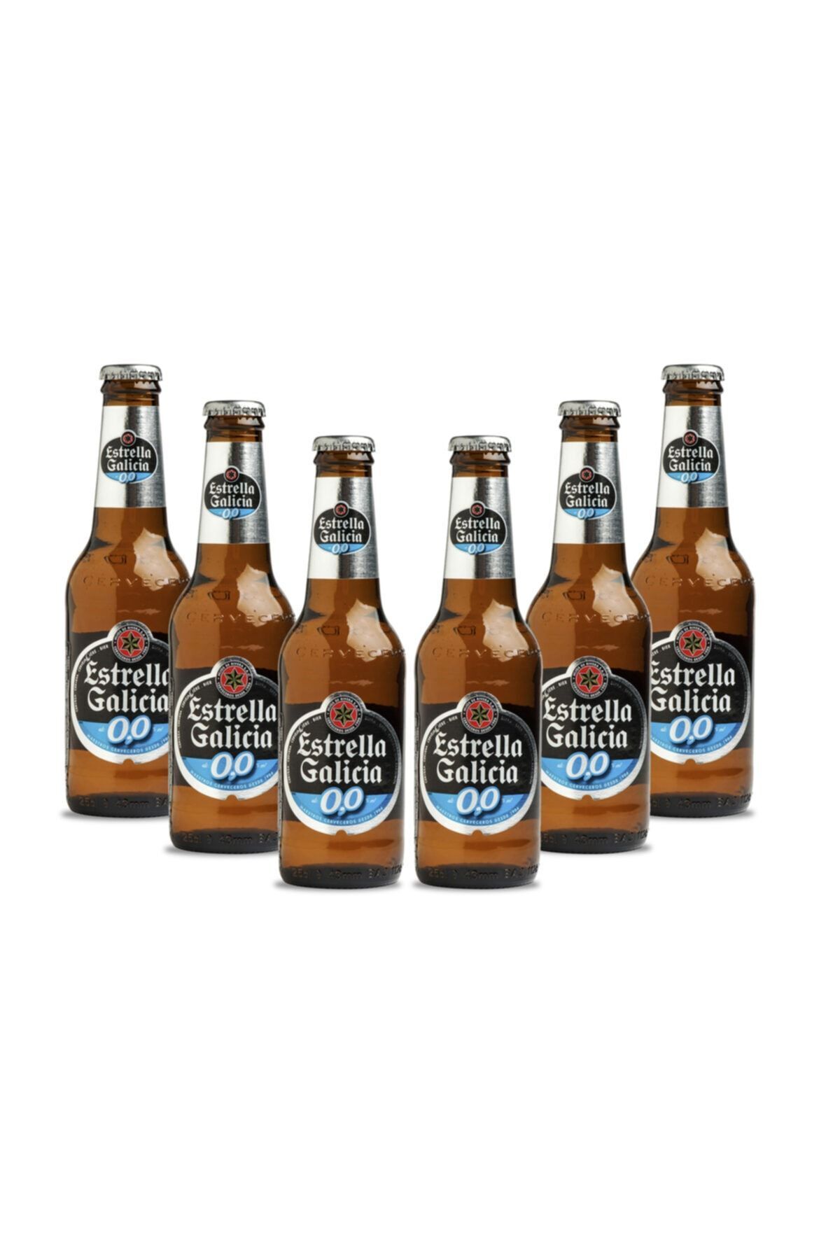 Estrella Galicia 0,0 Alkolsüz Malt Içecek 25 Cl X 6 Adet