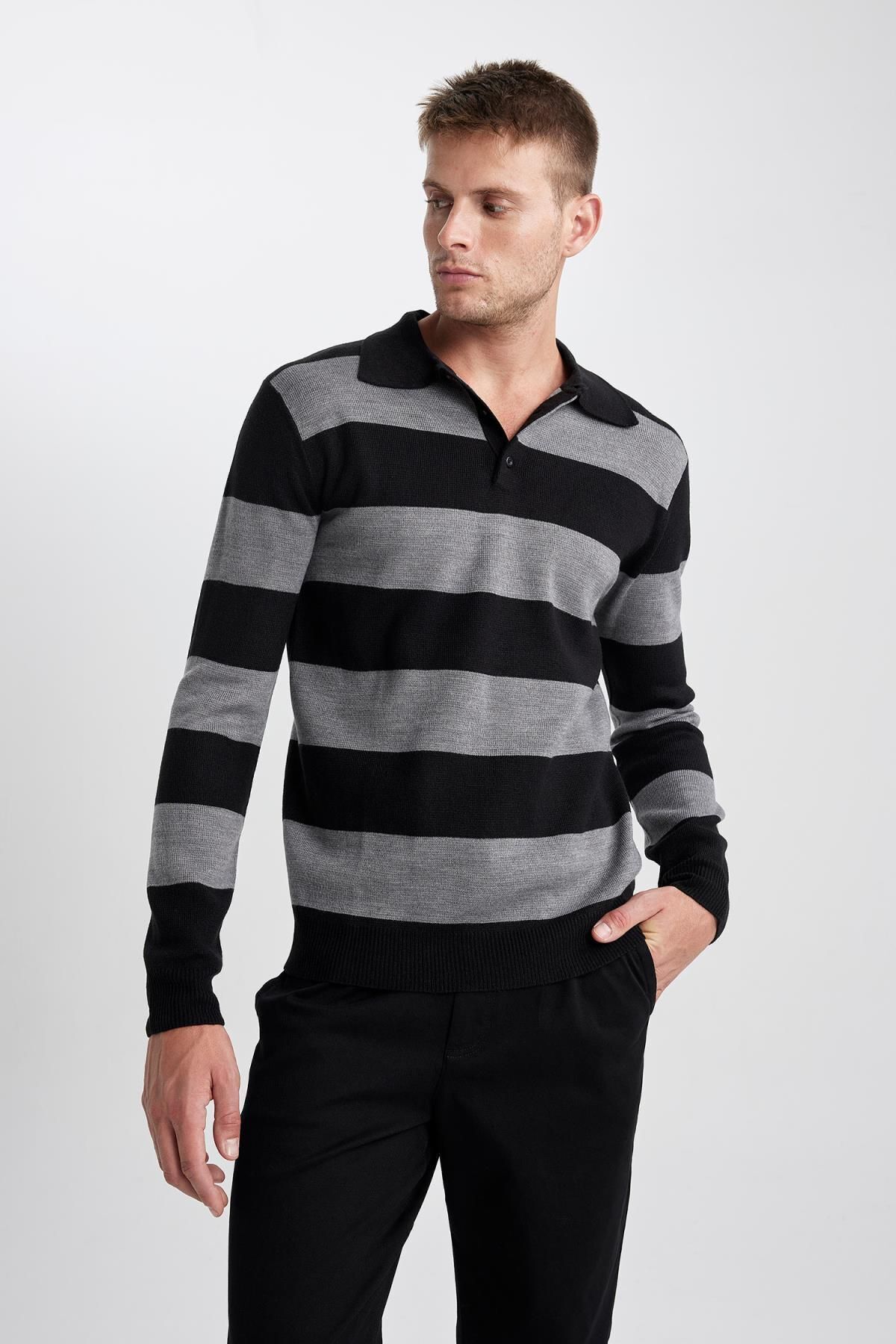 بافت مردانه دفاکتو | Y4194AZ23WN Defacto - Image 3