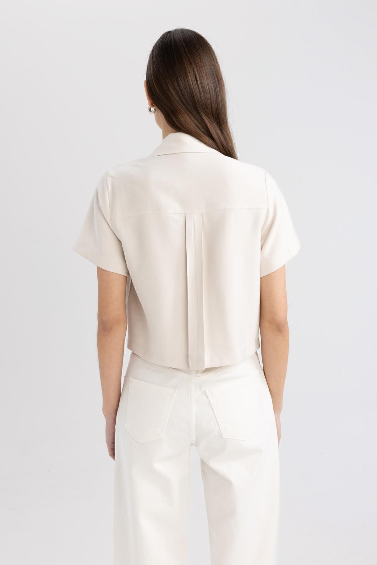 شومیز زنانه دفاکتو | C4784AX24SM Defacto - Image 4