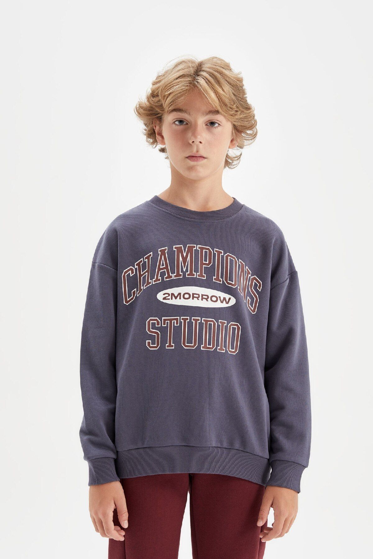 سویشرت پسرانه دفاکتو | D0983A824AU Defacto - Image 3