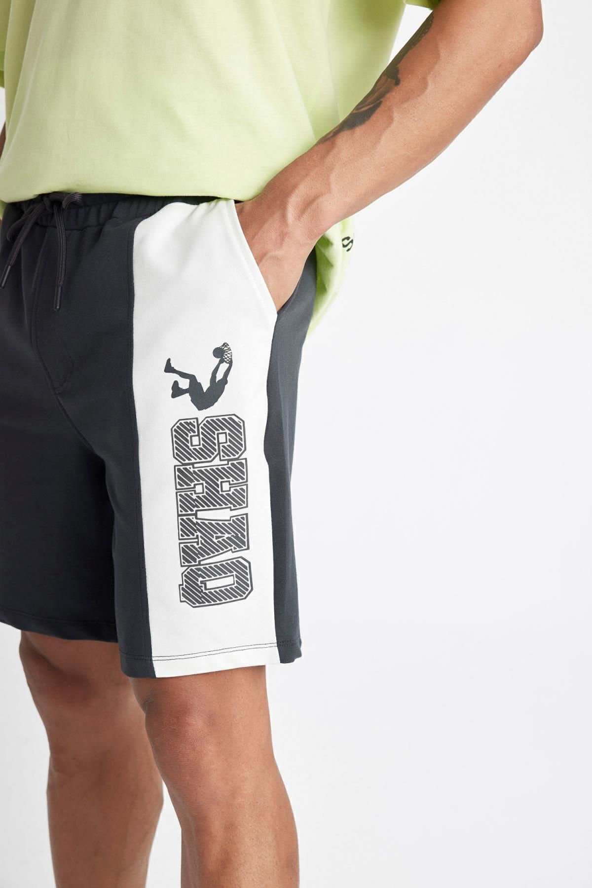 شلوارک مردانه دفاکتو | C6998AX24HS Defacto - Image 5