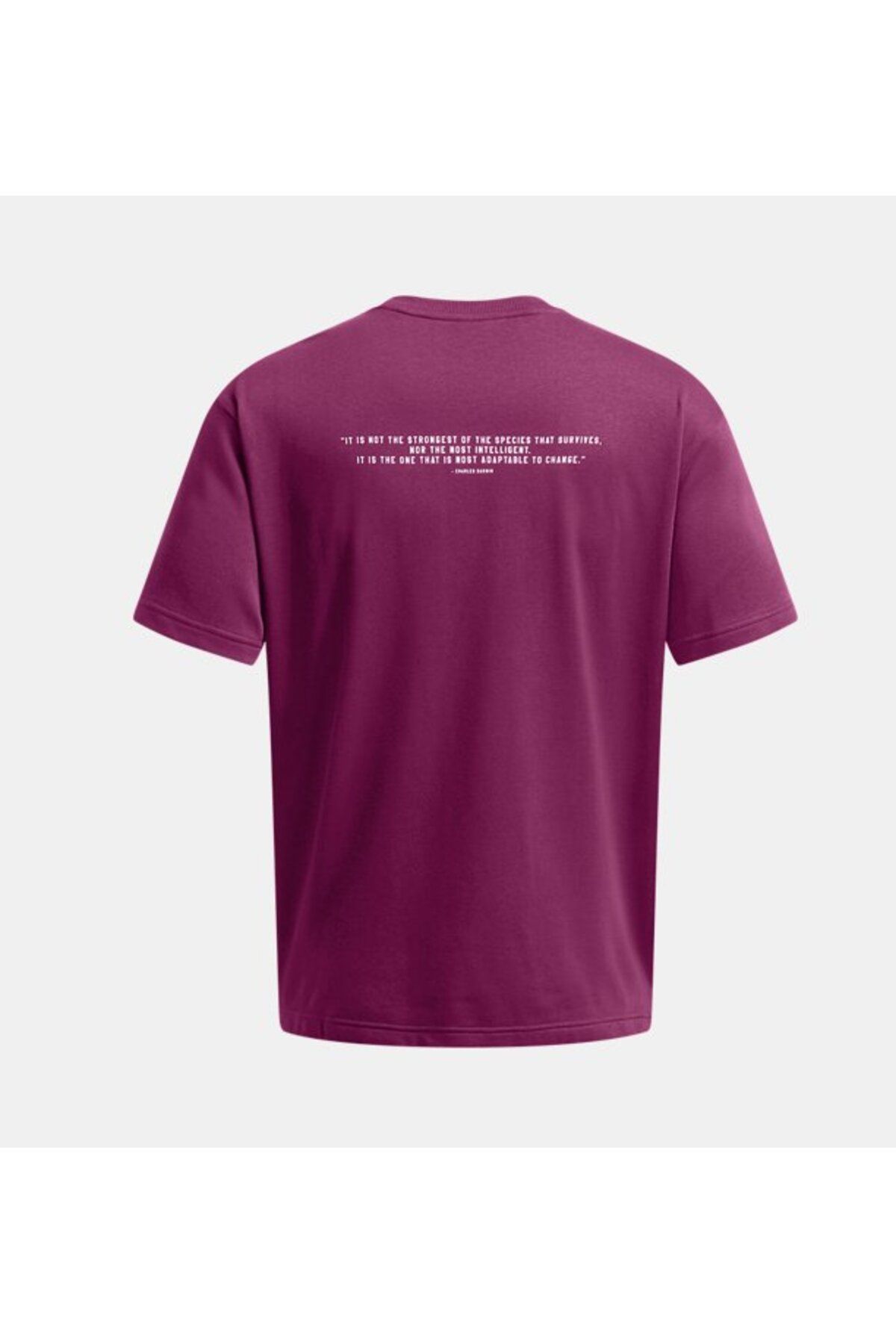 تی شرت ورزشی بنفش مردانه UA پروژه TRER TERRY ALEEVE TRET 1386880 505 Under Armour
