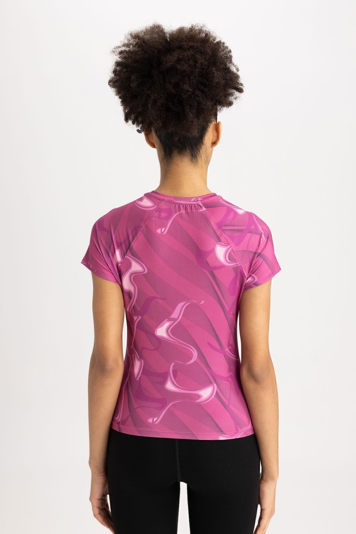 تی شرت زنانه دفاکتو | A4863AX23SM Defacto - Image 6