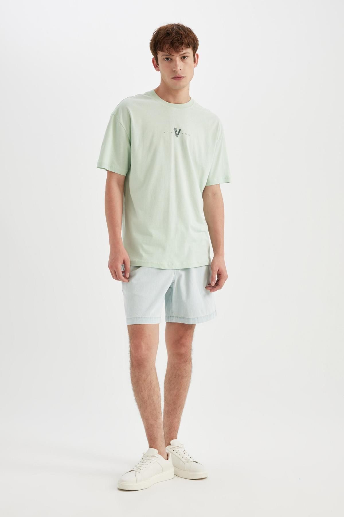 شلوارک مردانه دفاکتو | Z4459AZ24SM Defacto - Image 3