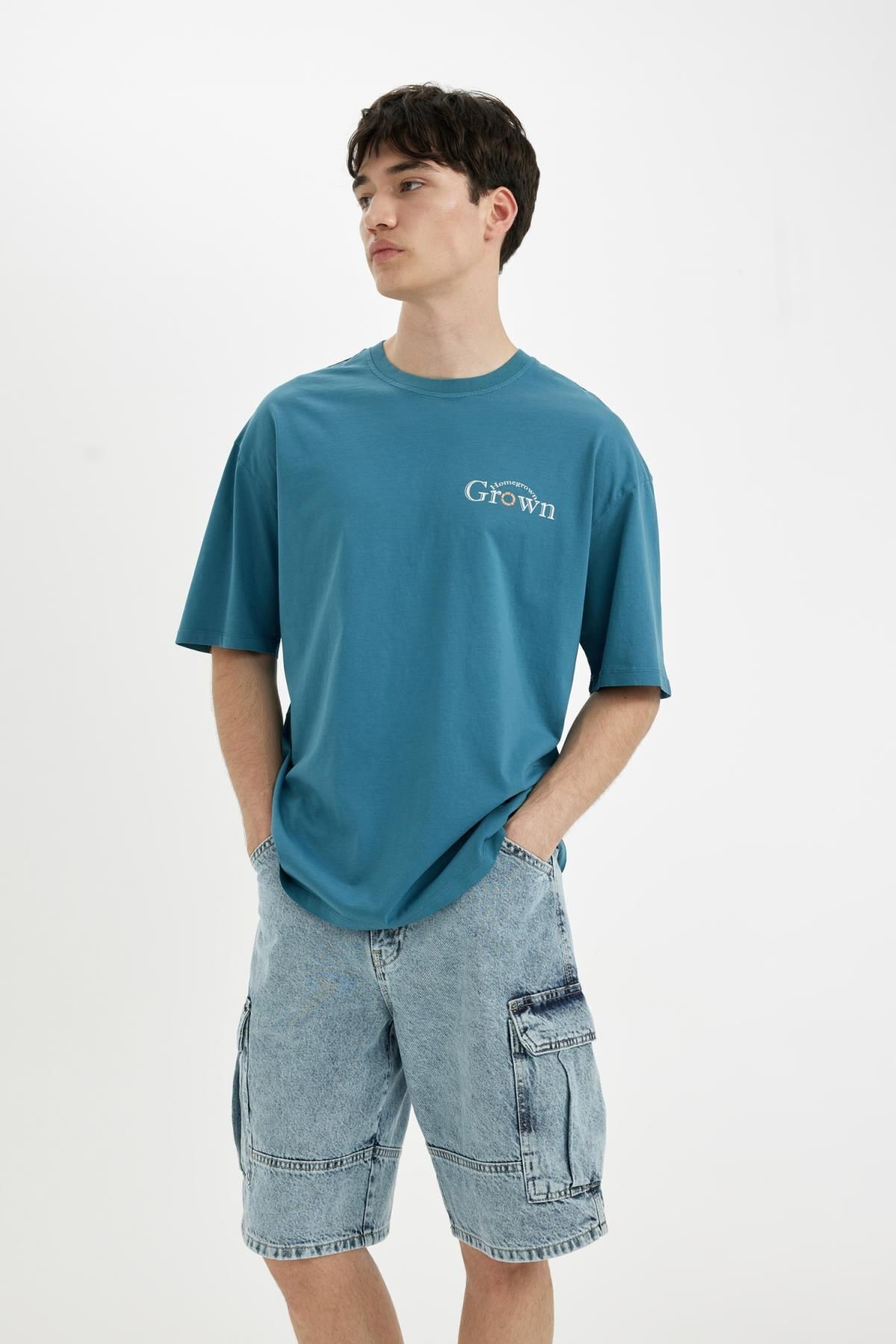 شلوارک مردانه دفاکتو | C2047AX24SM Defacto - Image 5