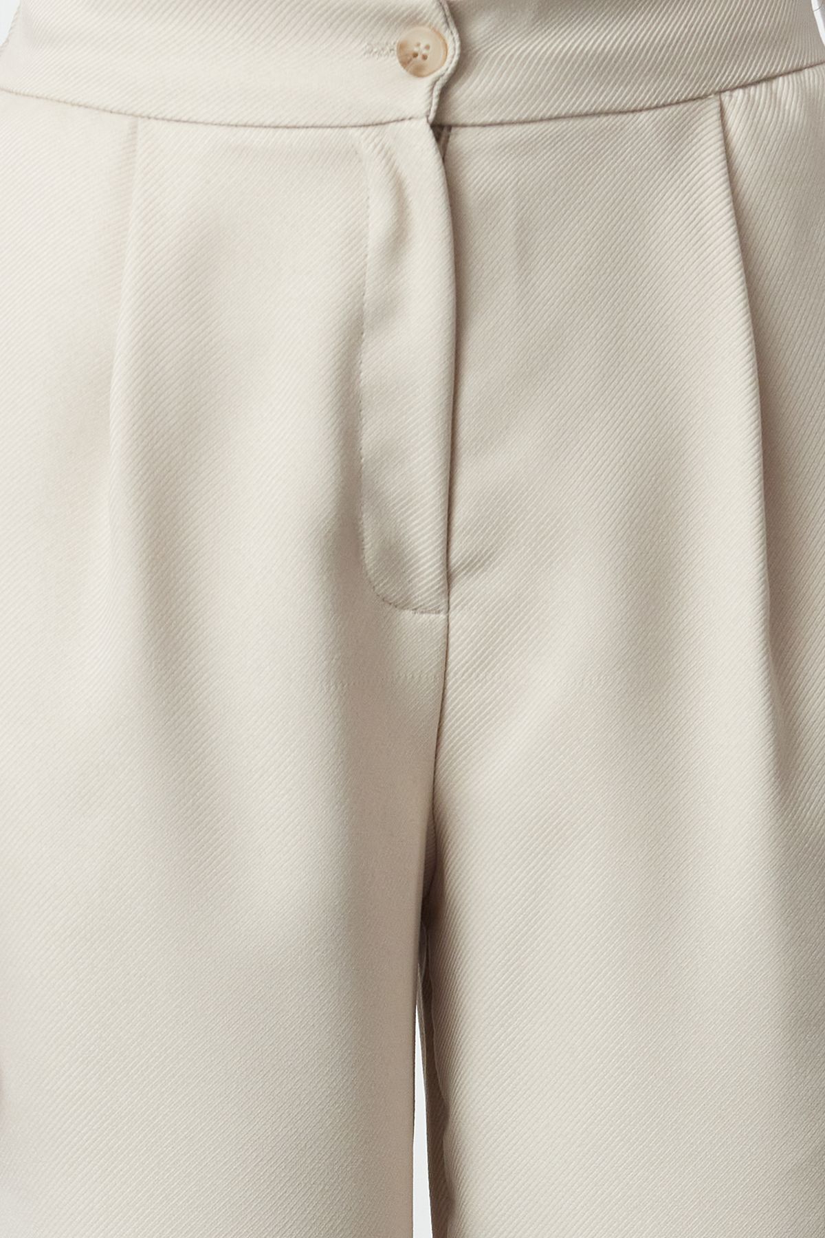 Trendyol Collection-Mintfarbene, gerade geschnittene, gewebte Hose – TWOAW22PL0321 3
