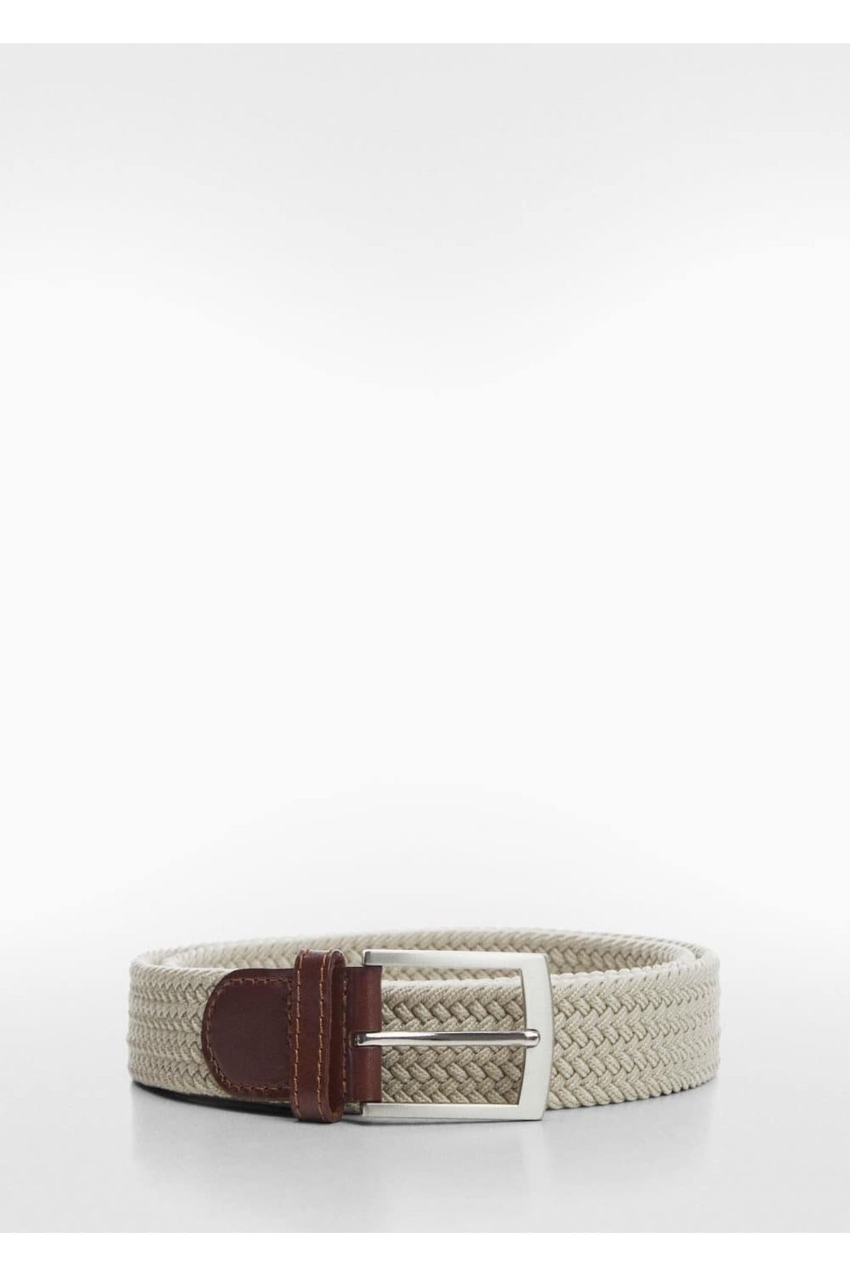 MANGO Man-Curea elastica cu model tricotat 2