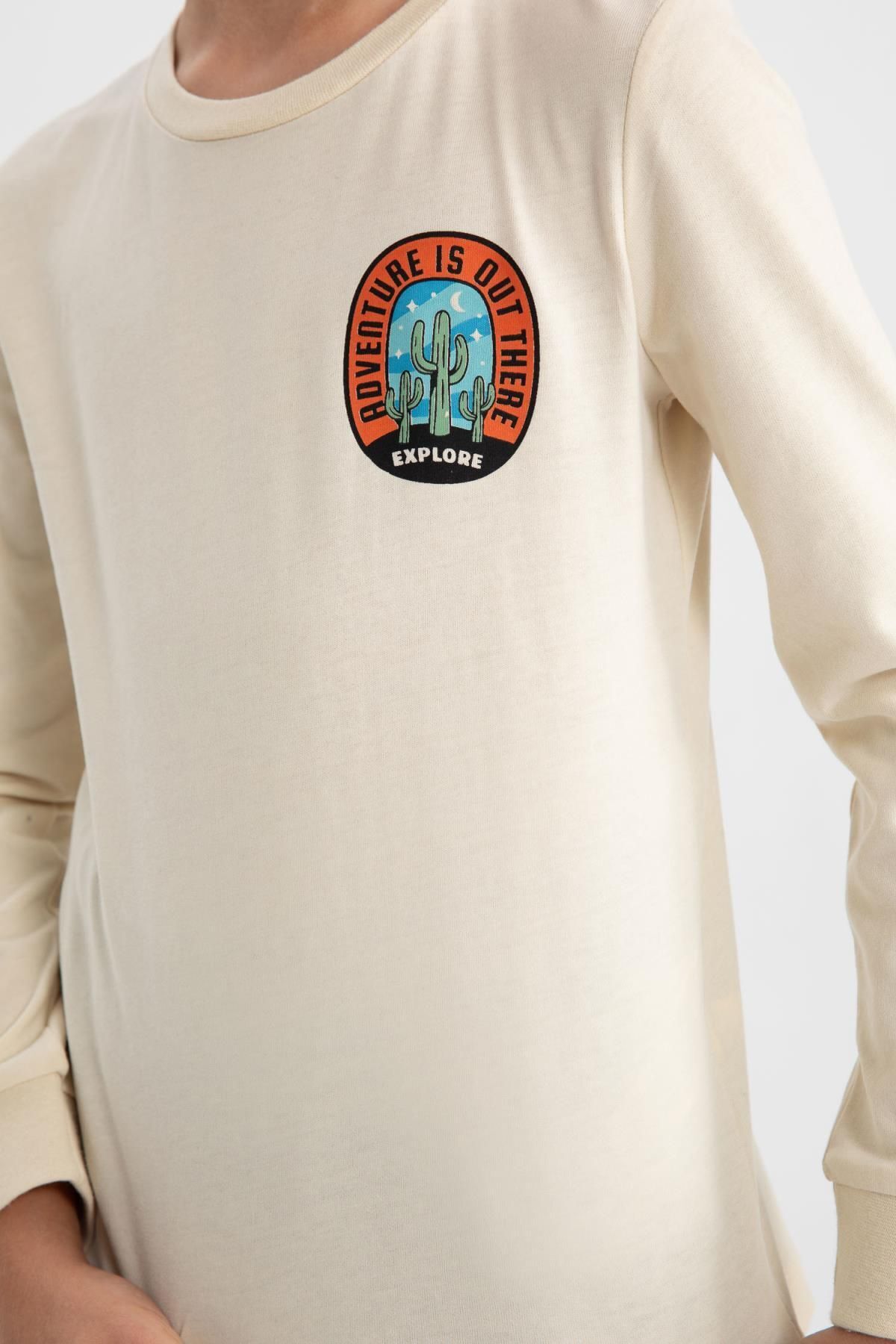 ست پیژامه مردانه دفاکتو | B2286A823WN Defacto - Image 4