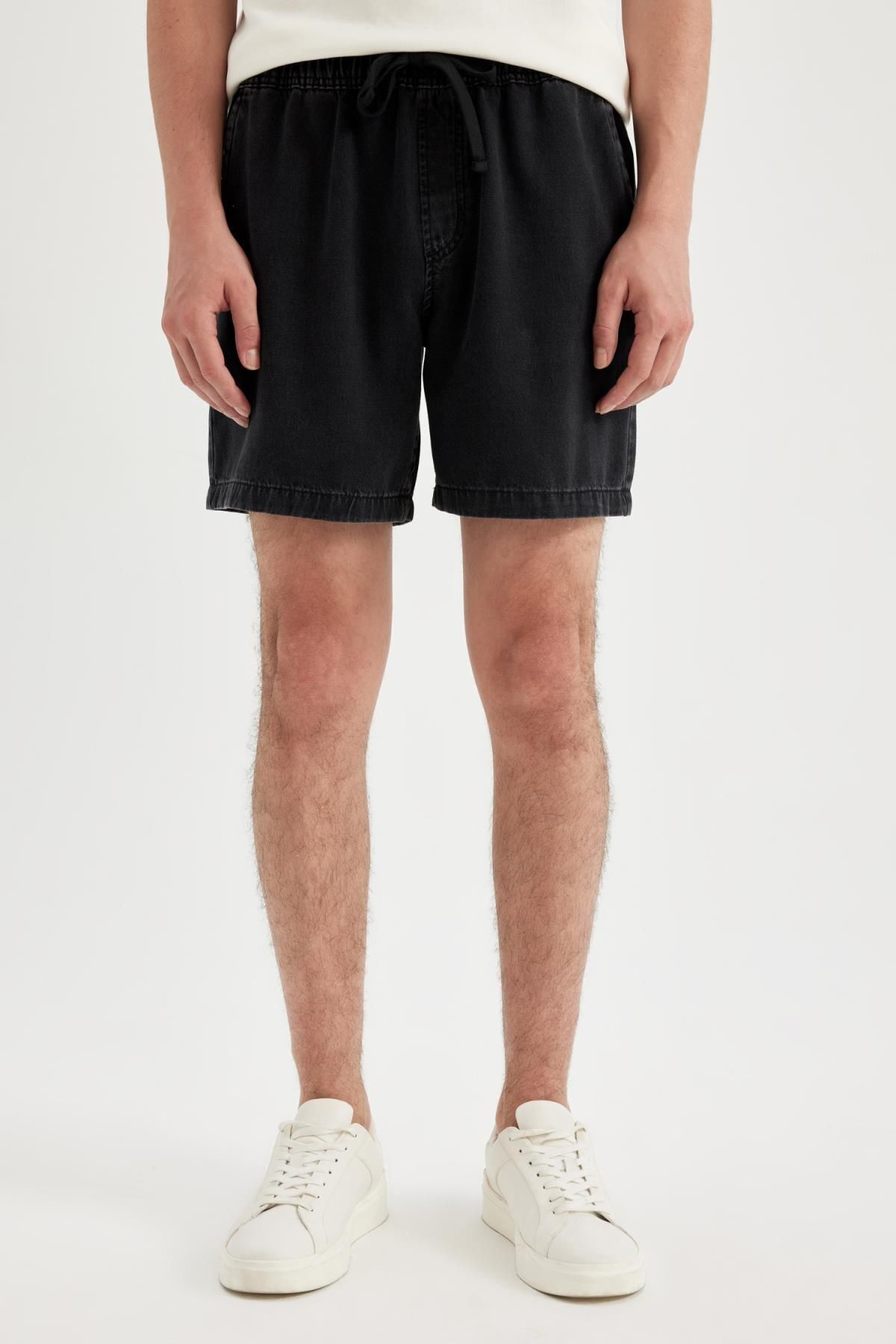 شلوارک مردانه دفاکتو | D4390AX24SM Defacto - Image 2