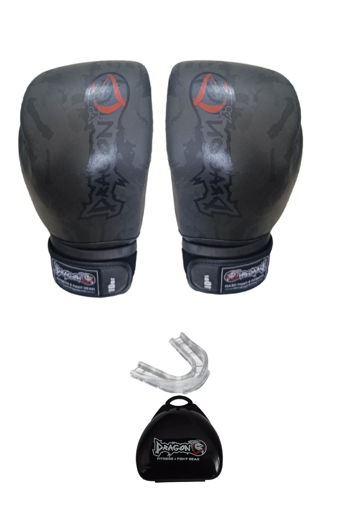 دستکش بوکس مردانه و زنانه CAMO KICK BOXING GULTINI MUAY THAI TETING 2 SET GLOOVES GIFTOUM Dragondo