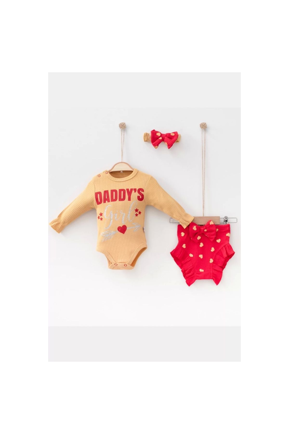 Daddy's Girl Bandana Baby Girl Set