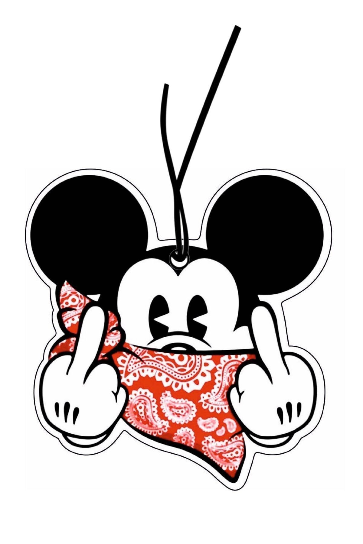 MAD Accessories Mickey Mouse Tasarımlı Dekoratif Oto Araç Kokusu Ve Aksesuarı