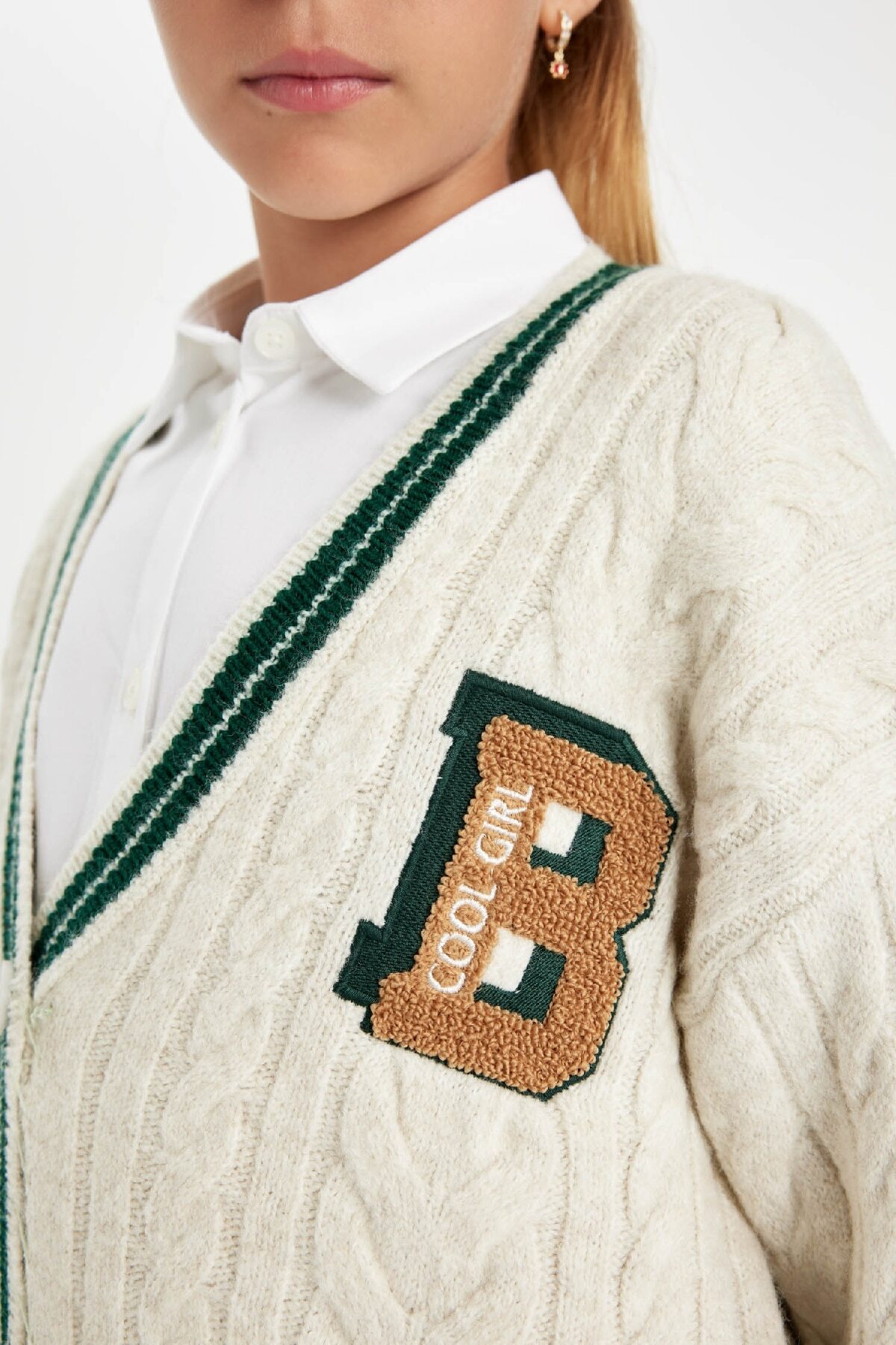 ژاکت دخترانه دفاکتو | C6926A824AU Defacto - Image 5