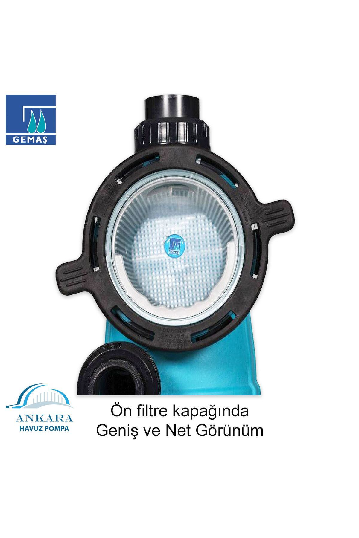 GEMAŞ STREAMER 2010 STRN-150M 1,5HP, Monofaze 3