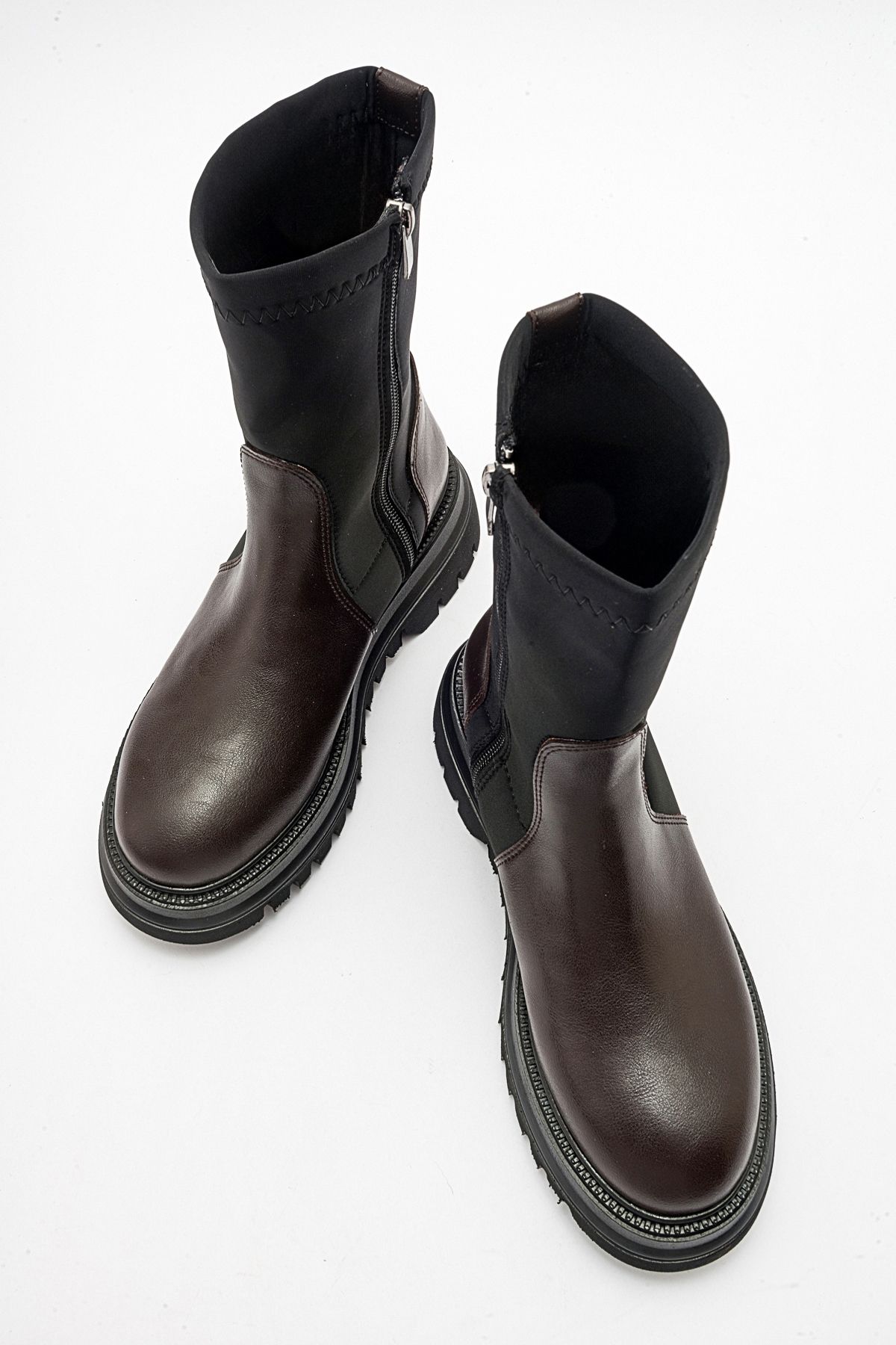 چکمه و بوتی چند رنگ زنانه قایق عاملی اورجینال luvishoes